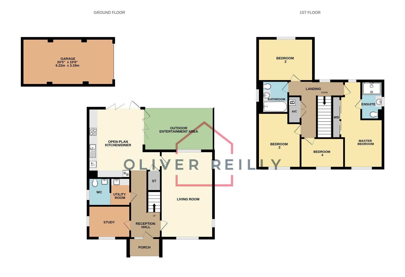 12, Cardington Way, Newark floorplan