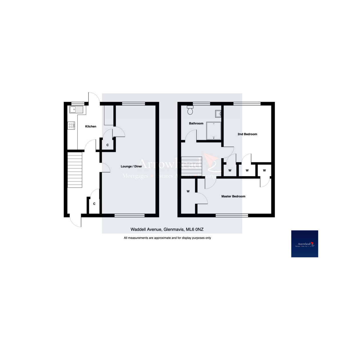 66, Waddell Avenue, Airdrie floorplan