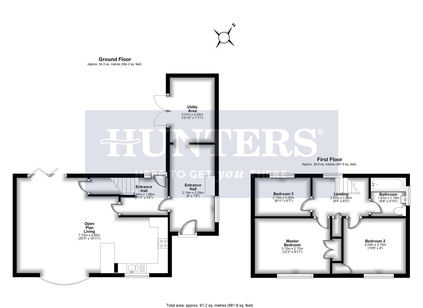 5, Acorn Grove, Bristol floorplan