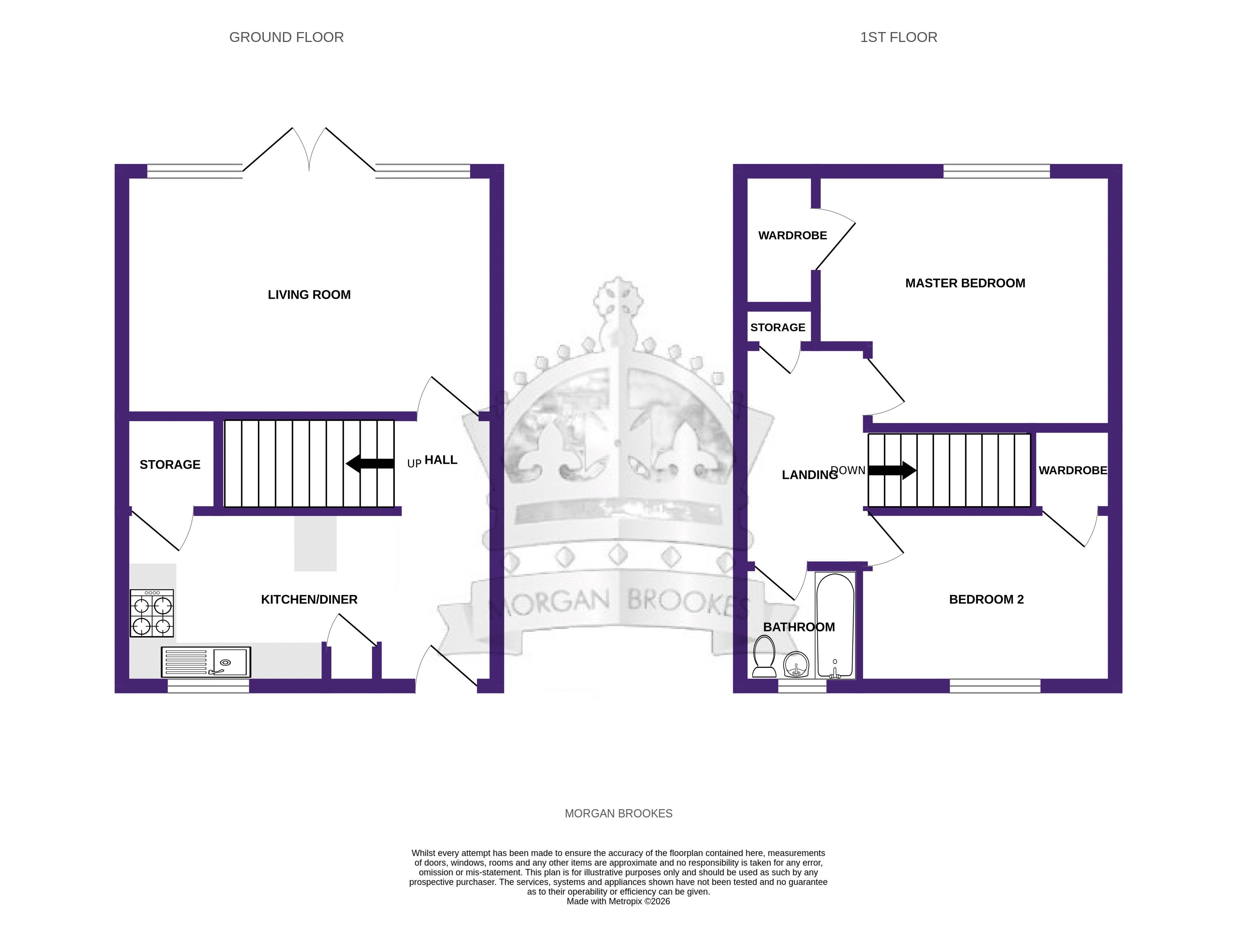90, Gladwyns, Basildon floorplan