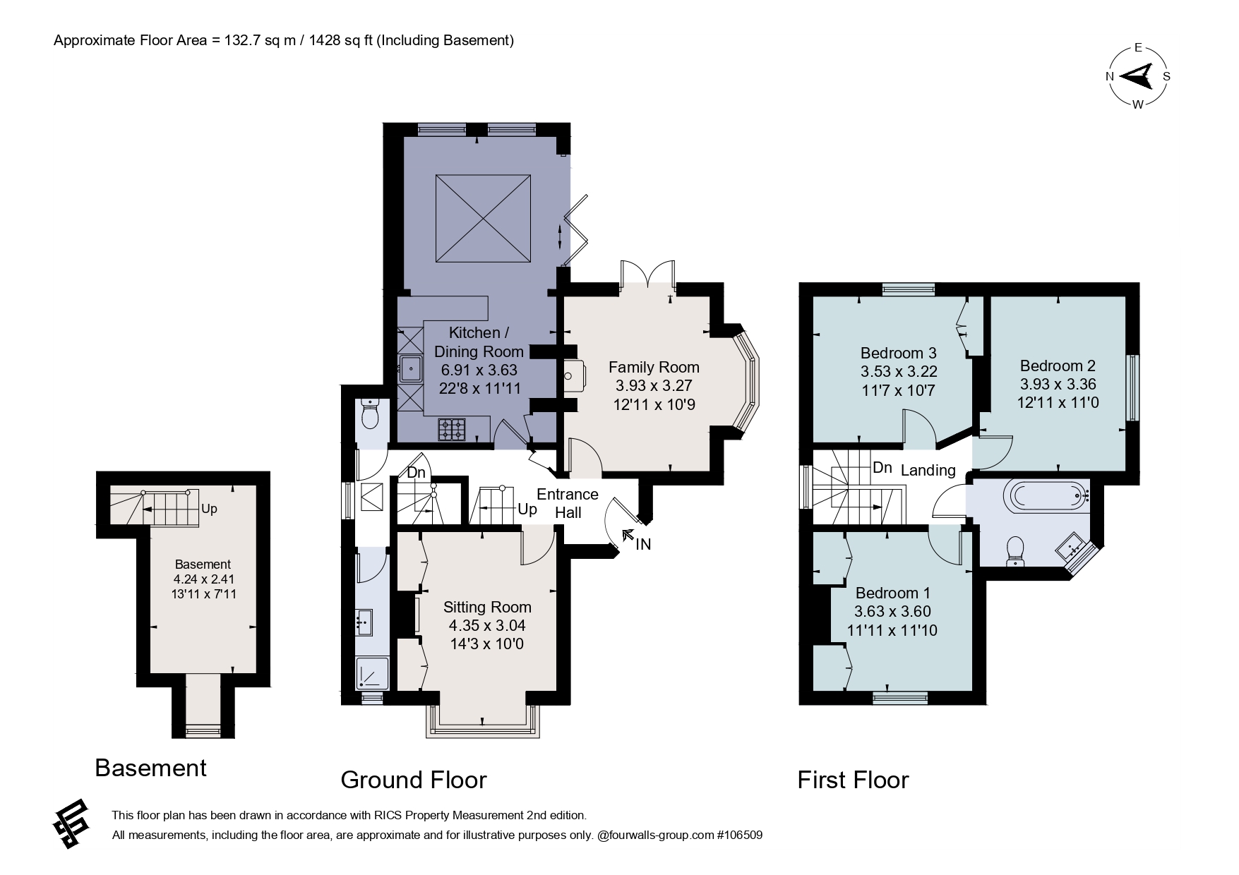 1, Mount Pleasant Road, Essex floorplan