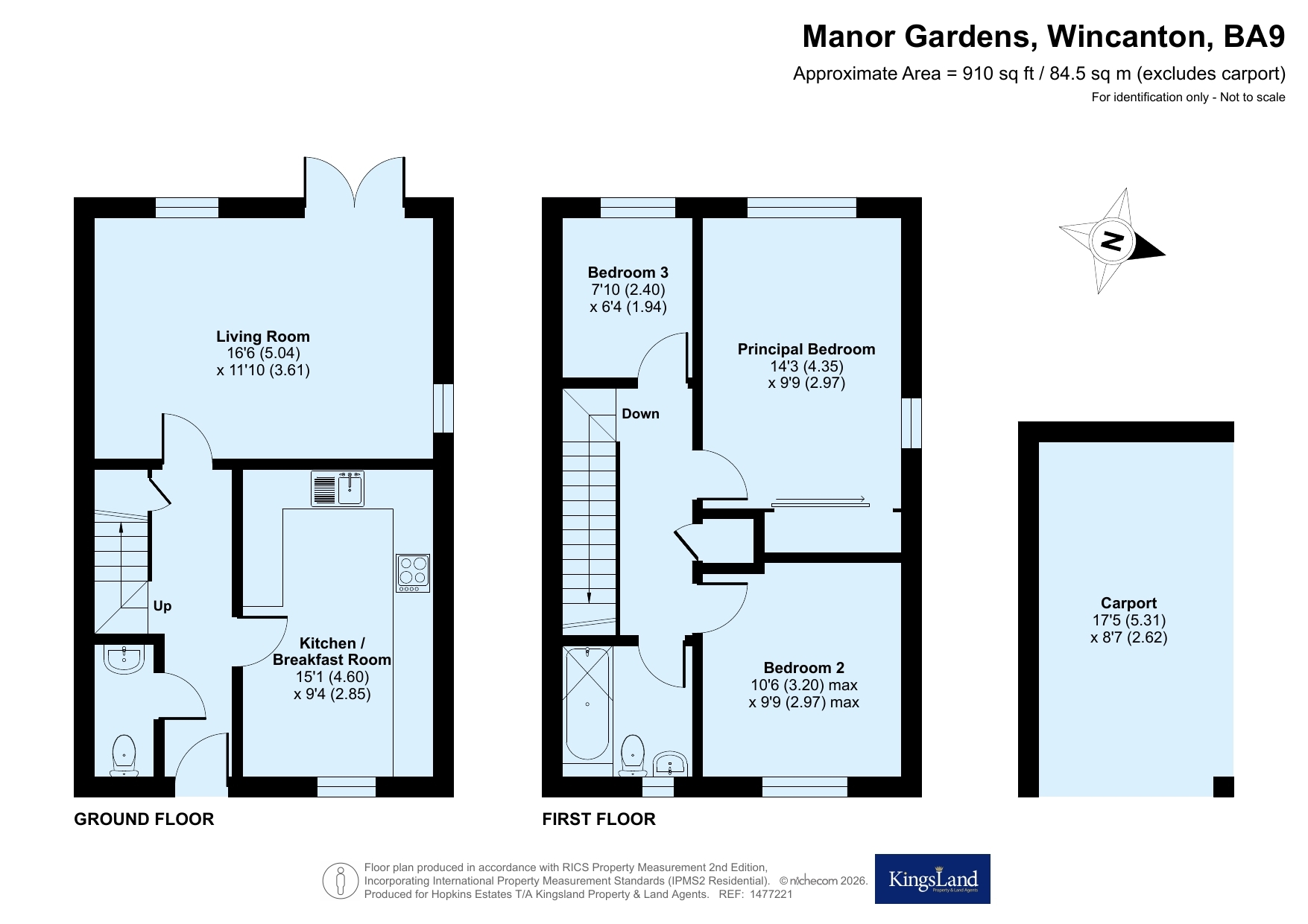 8, Manor Gardens, Somerset floorplan