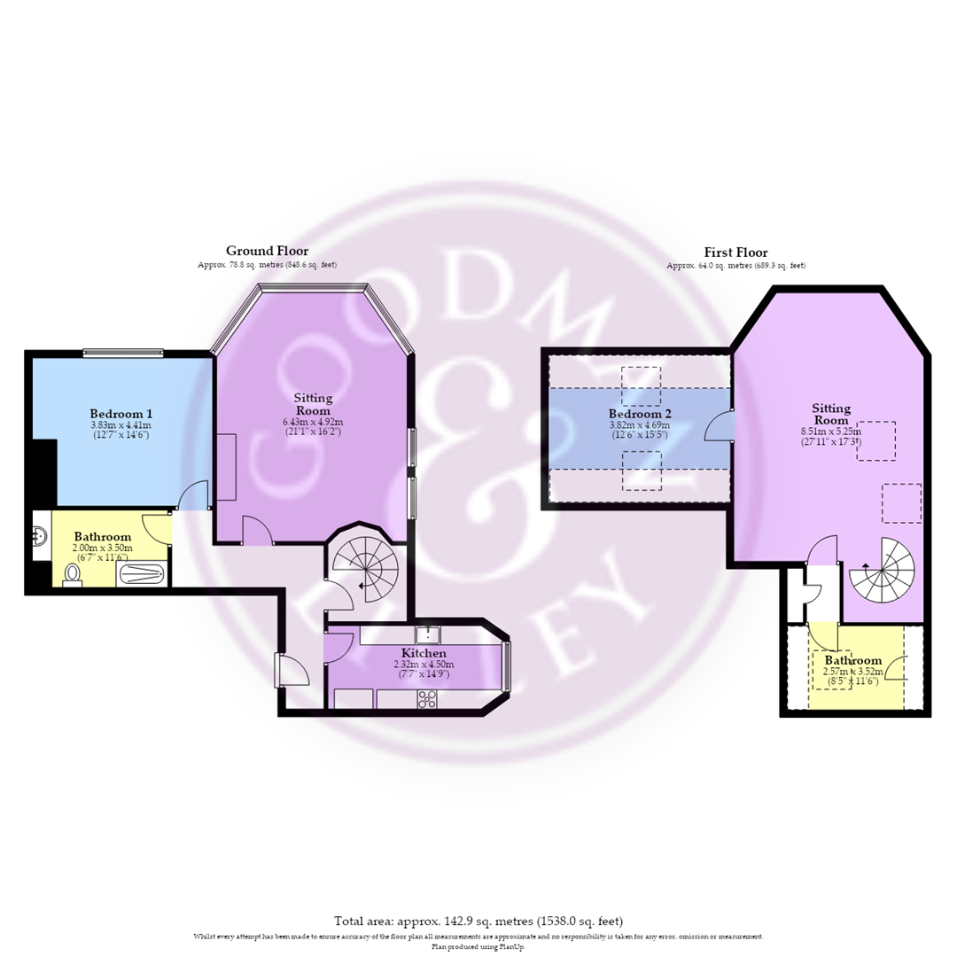 Flat 4, 57, Cambridge Road, Clevedon floorplan