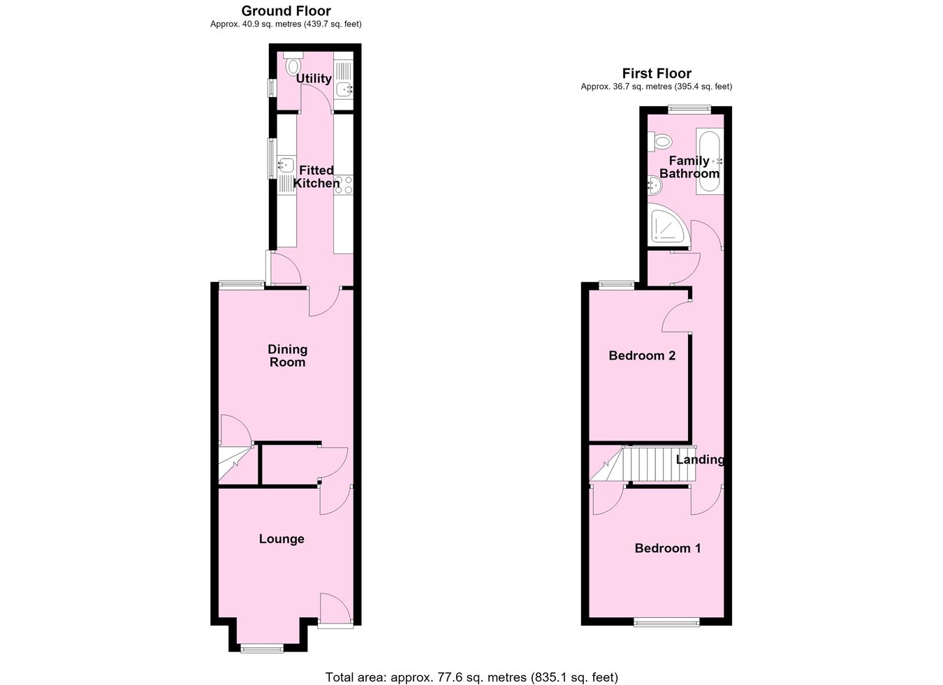 21, Sutton Lane, Leicester floorplan