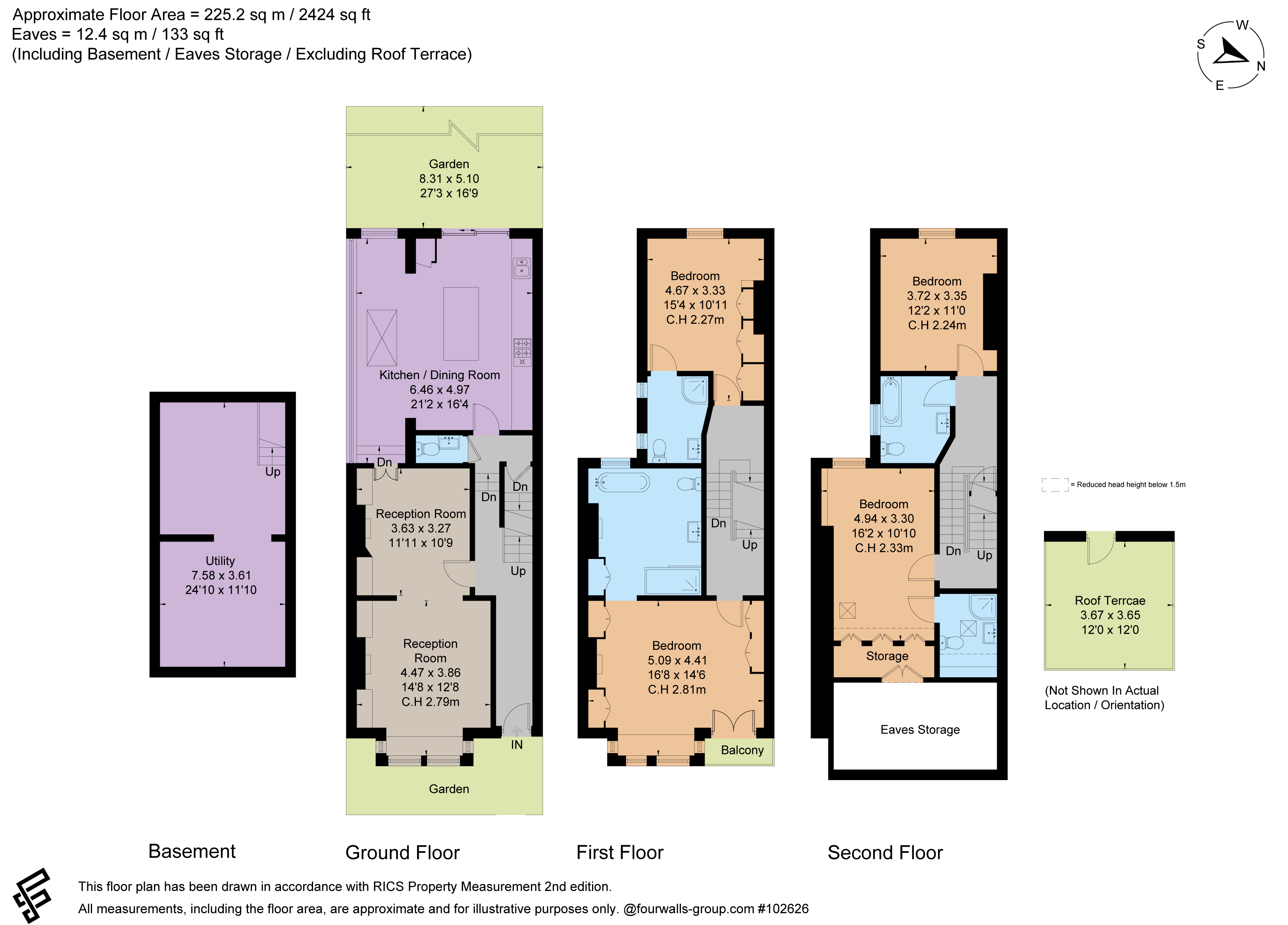 6, Shottendane Road, London floorplan