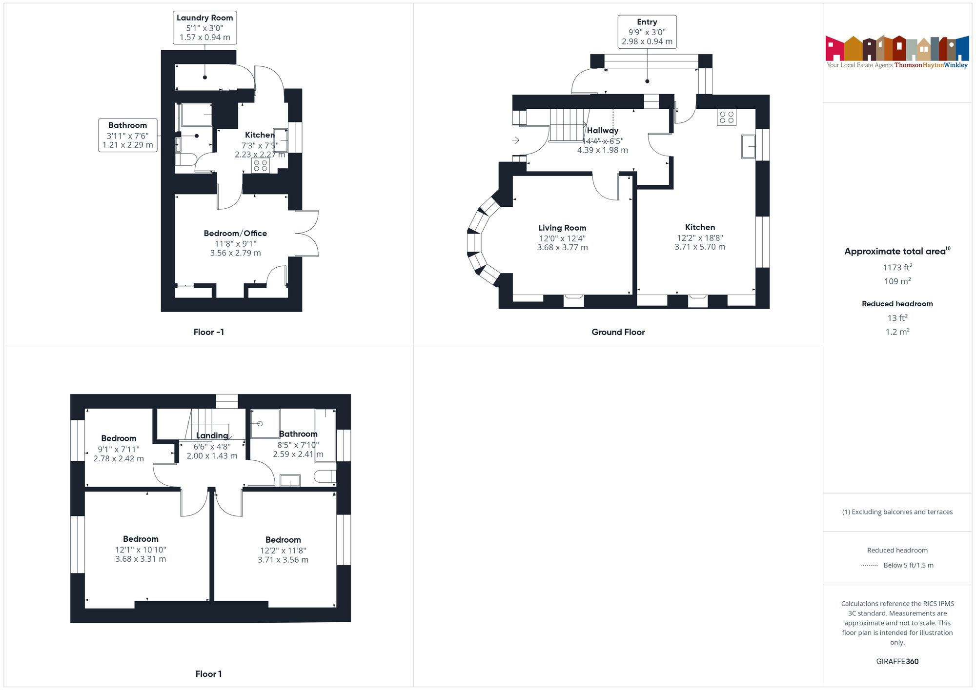176 Burneside Road, Kendal floorplan