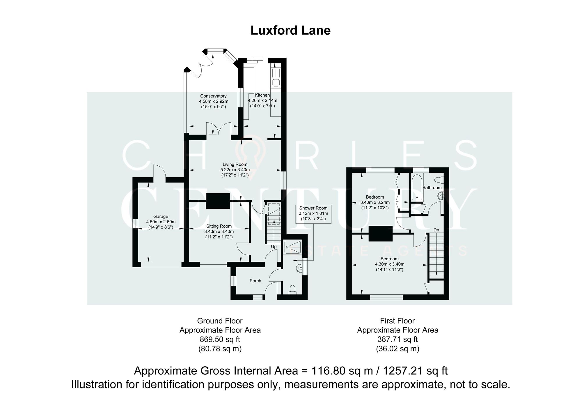 White Gable Cottage Luxford Lane, Crowborough floorplan