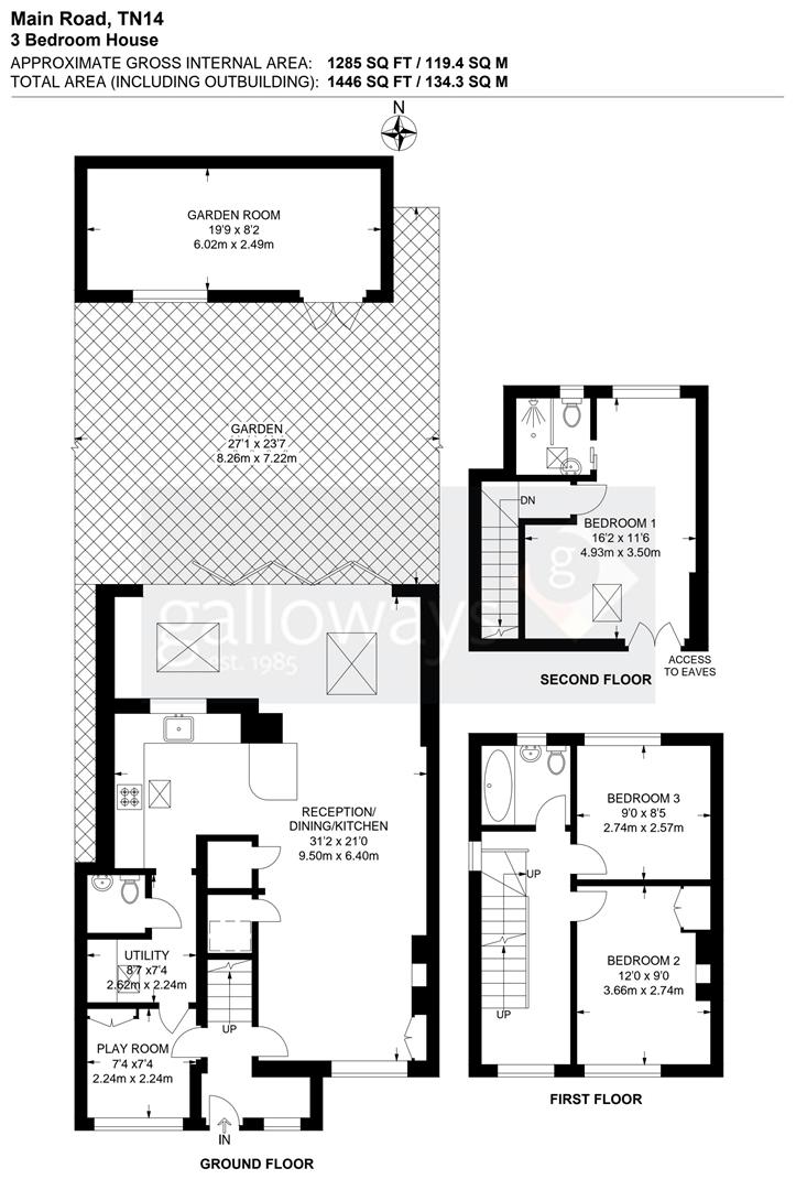 148, Main Road, Sevenoaks floorplan