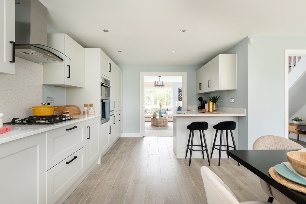Property 3 of 12. The L Shaped Kitchen Dining Room Includes Plenty Or Storage