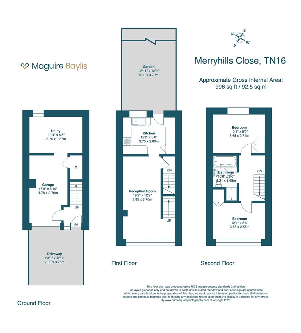 22, Merryhills Close, Biggin Hill floorplan