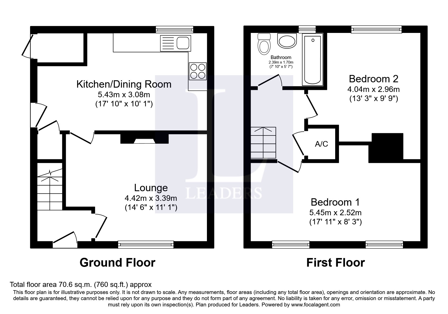 12, Brundall Oval, Staffordshire floorplan