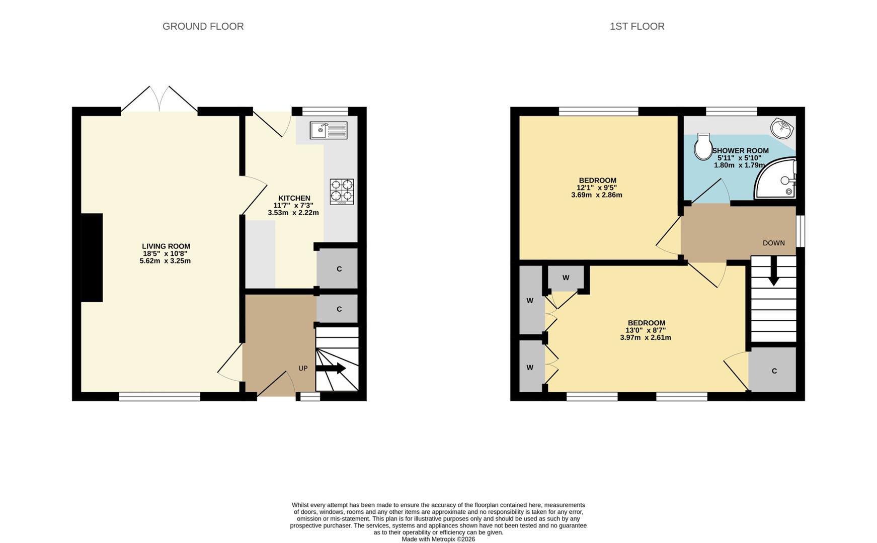 20, Brownhill Street, Dundee floorplan