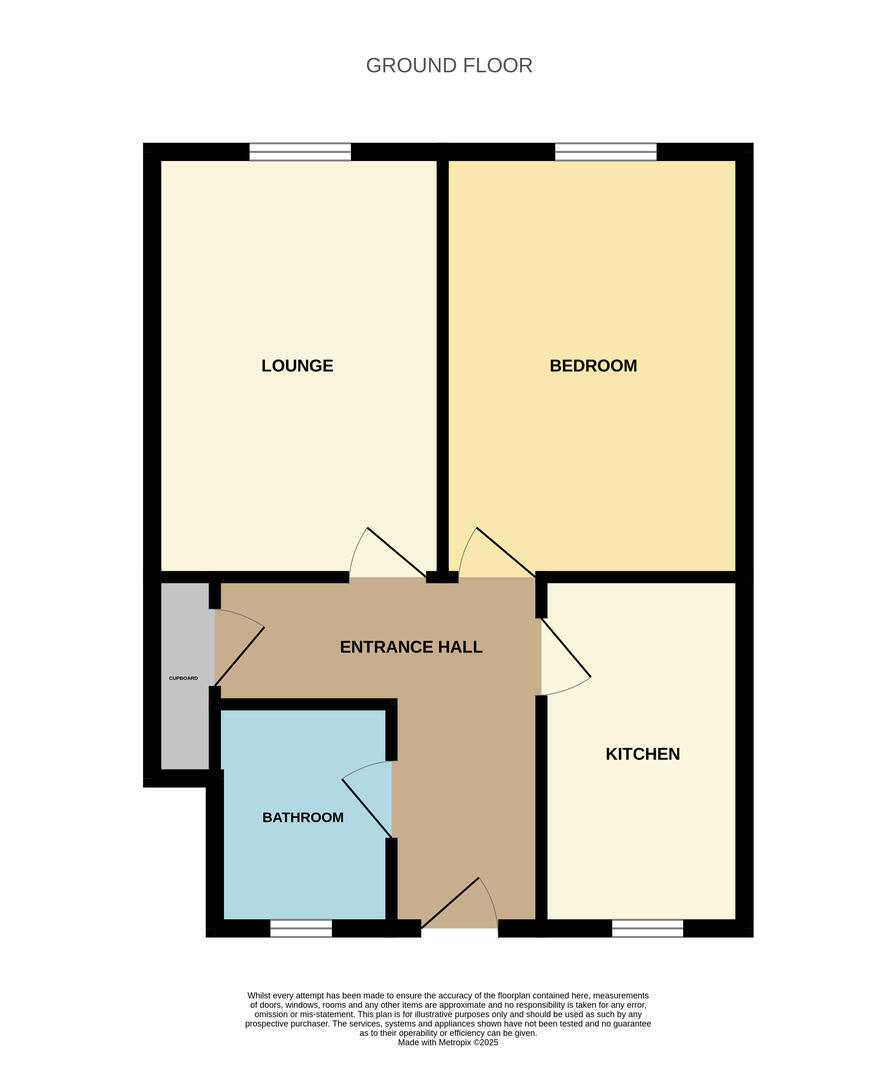 Flat 2, White Rose Court, East Street, Weymouth floorplan
