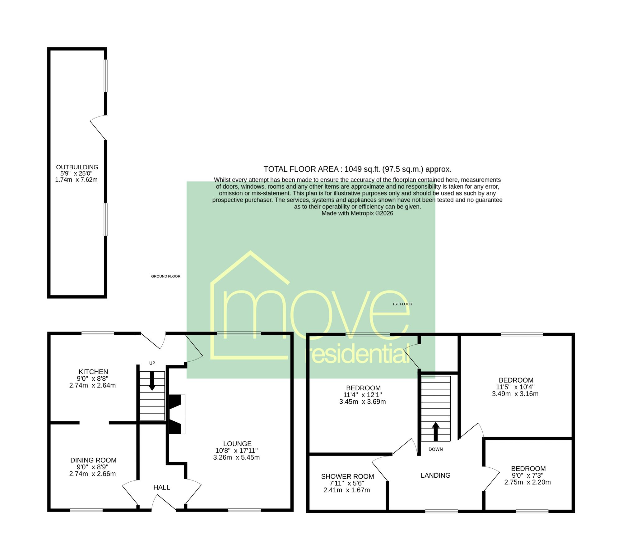 New Hey Road, Wirral floorplan