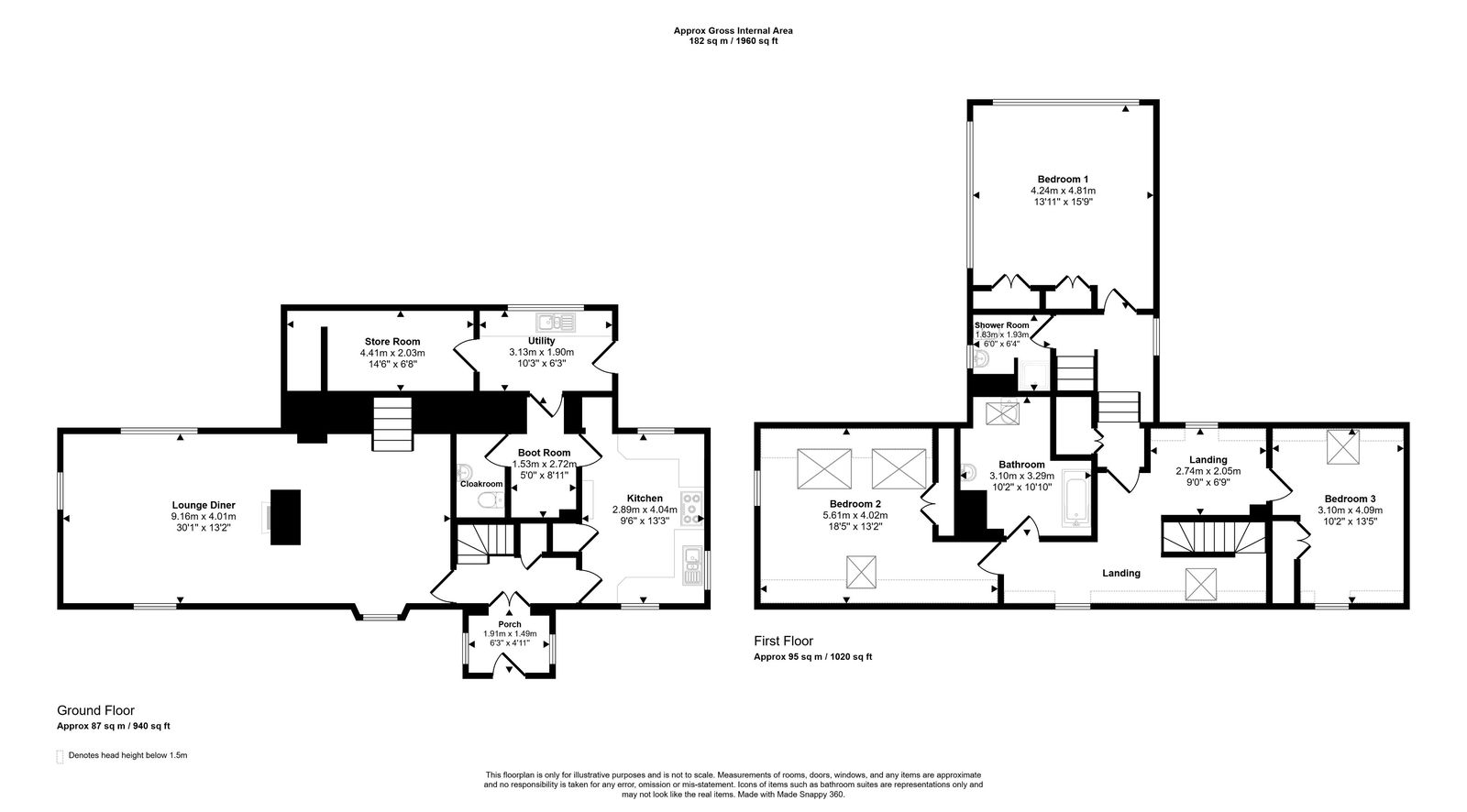 56, Sangomore, Lairg floorplan