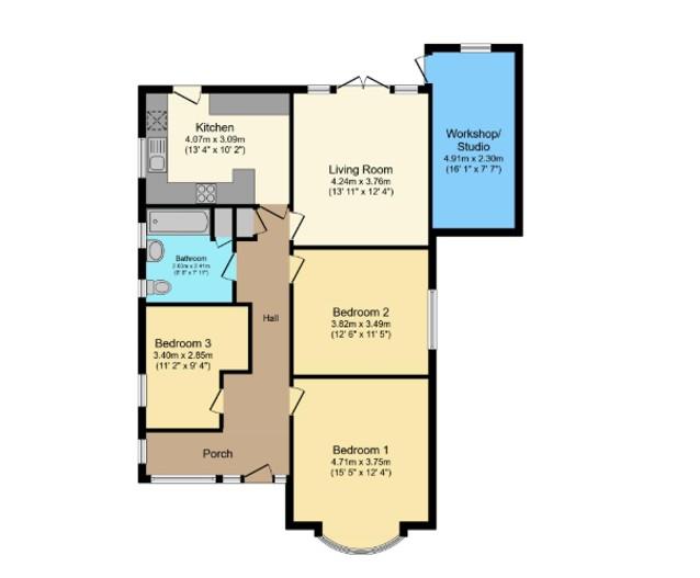 Strathmore Road, Worthing floorplan