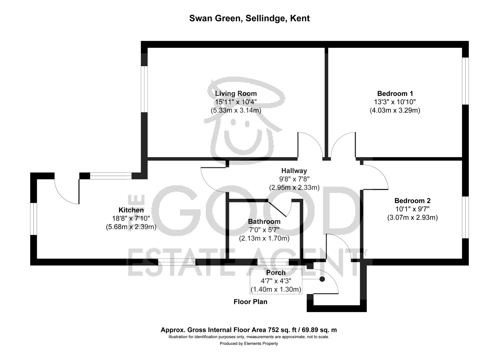 7, Swan Green, Ashford floorplan