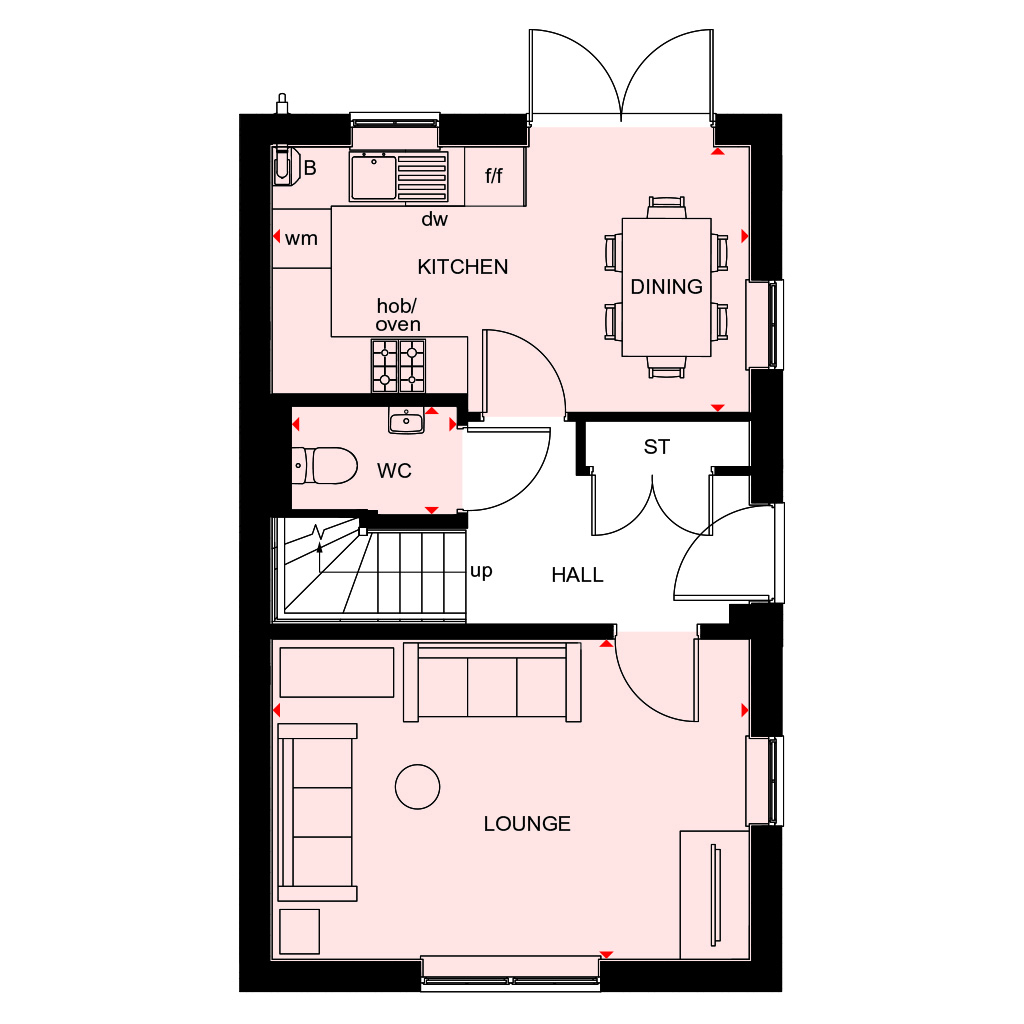 "Moresby Plus" at Prospero Drive, Wellingborough NN8, 3 bedroom