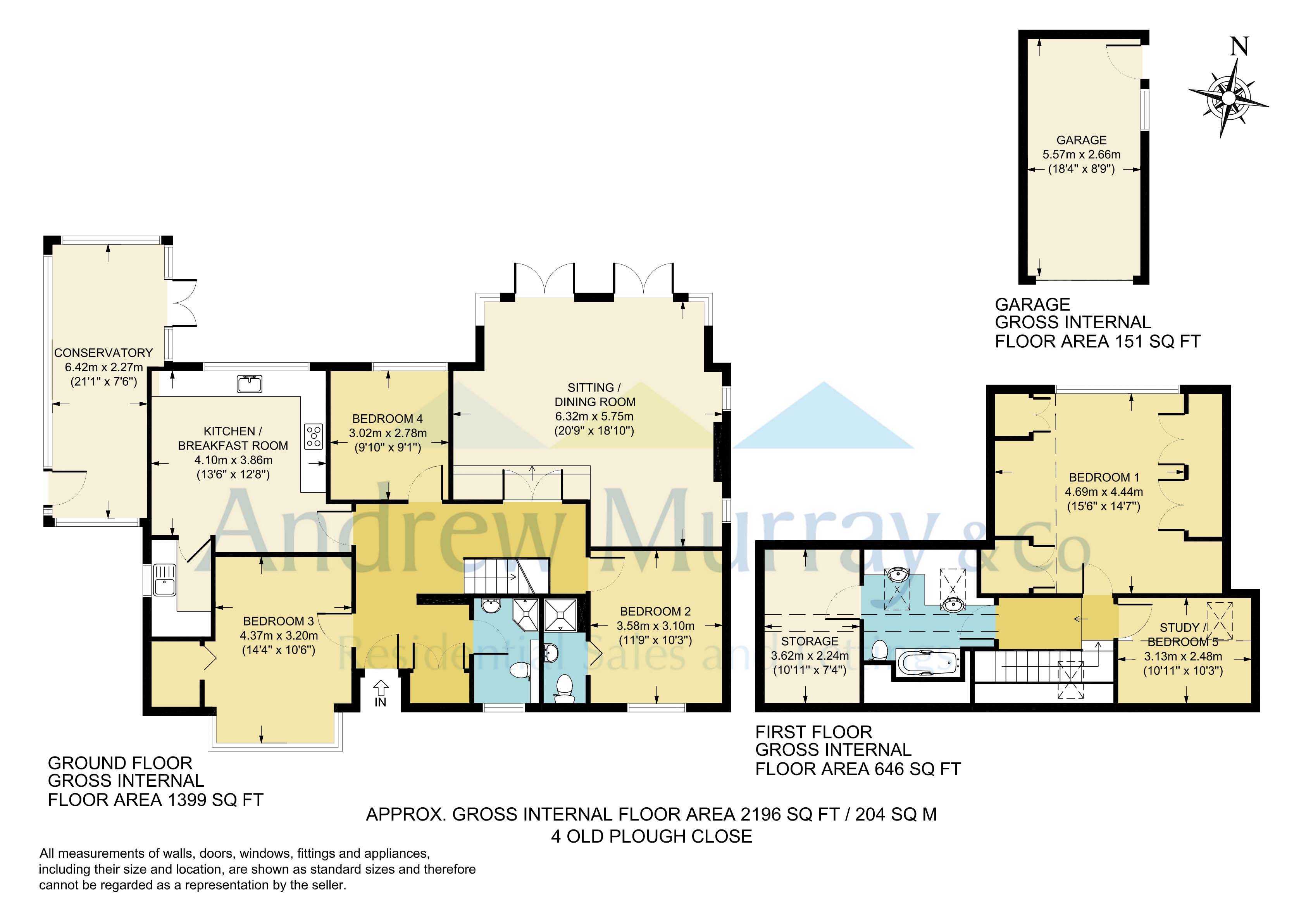 4 bed detached bungalow for sale in Old Plough Close, Chearsley