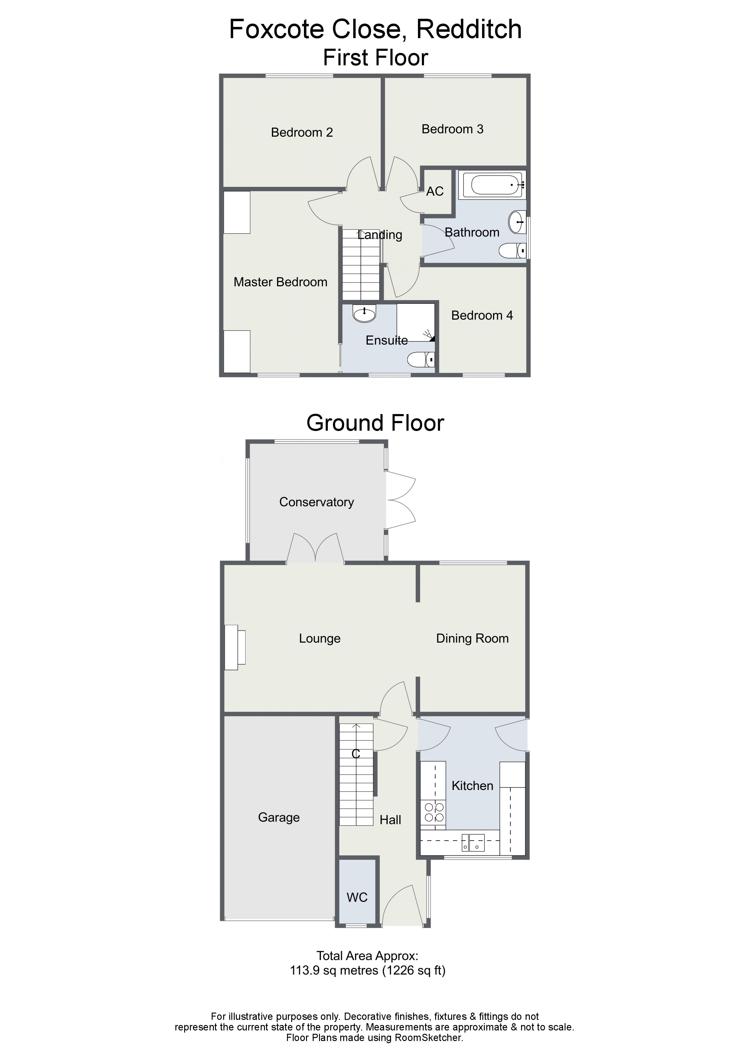 4 Bedrooms Detached house for sale in Foxcote Close, Winyates East, Redditch B98