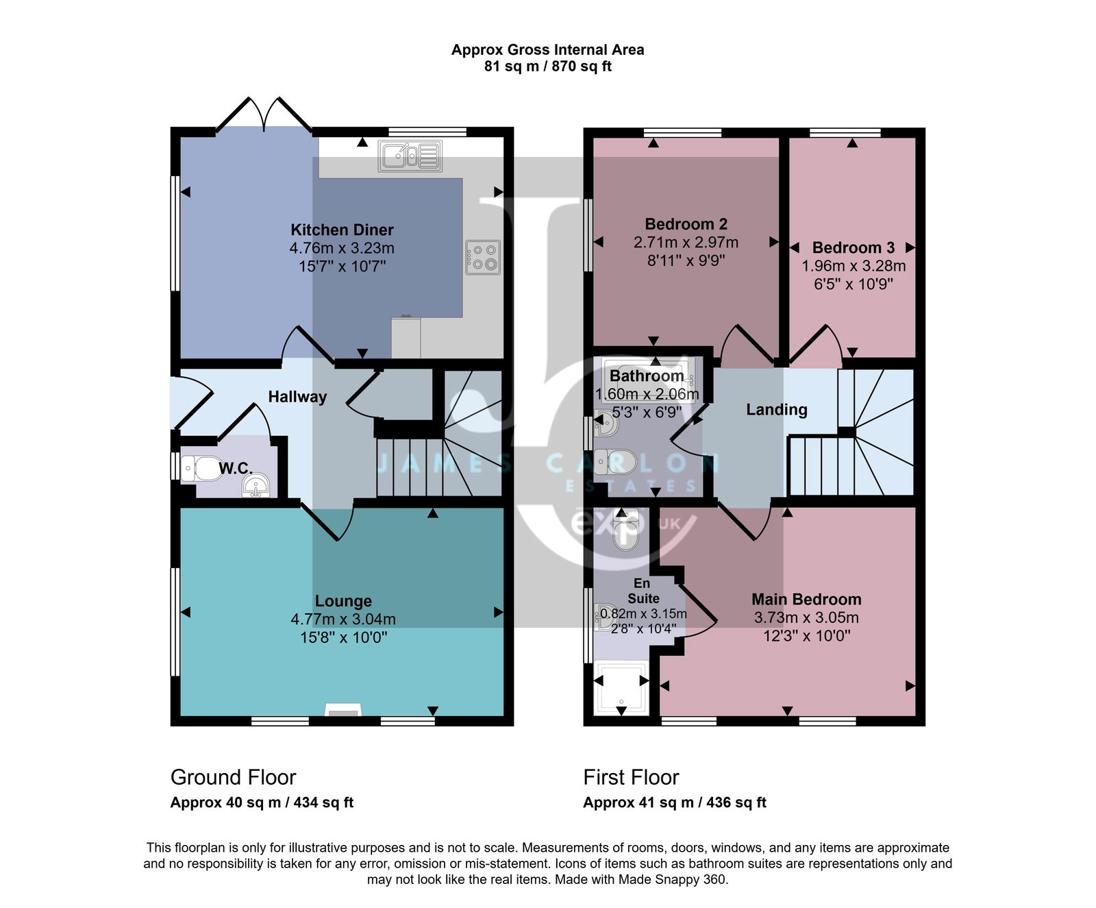 11, Thistly Leasow, Telford floorplan