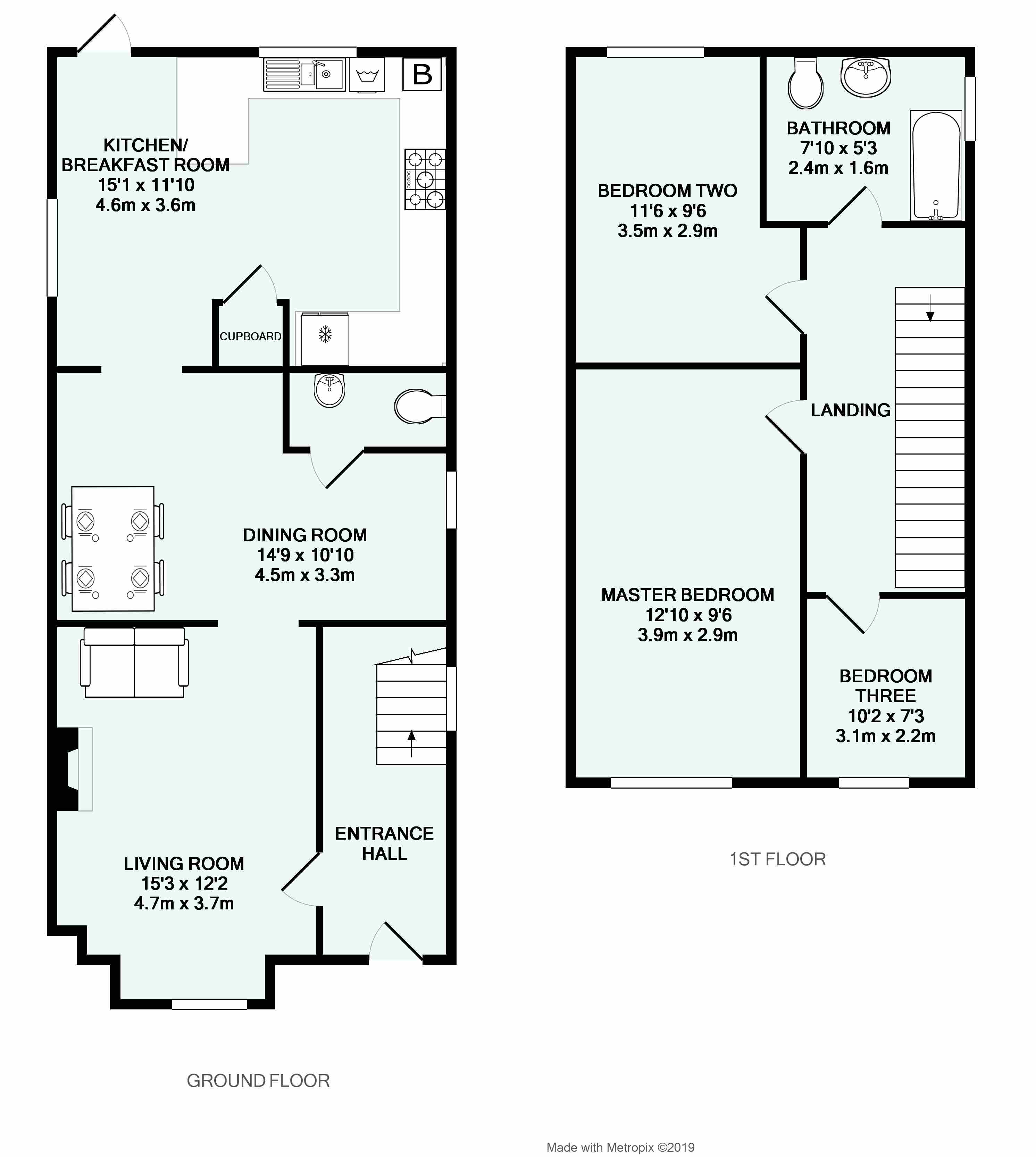 Chudleigh Road, Exeter, Devon EX2, 3 bedroom semidetached house for