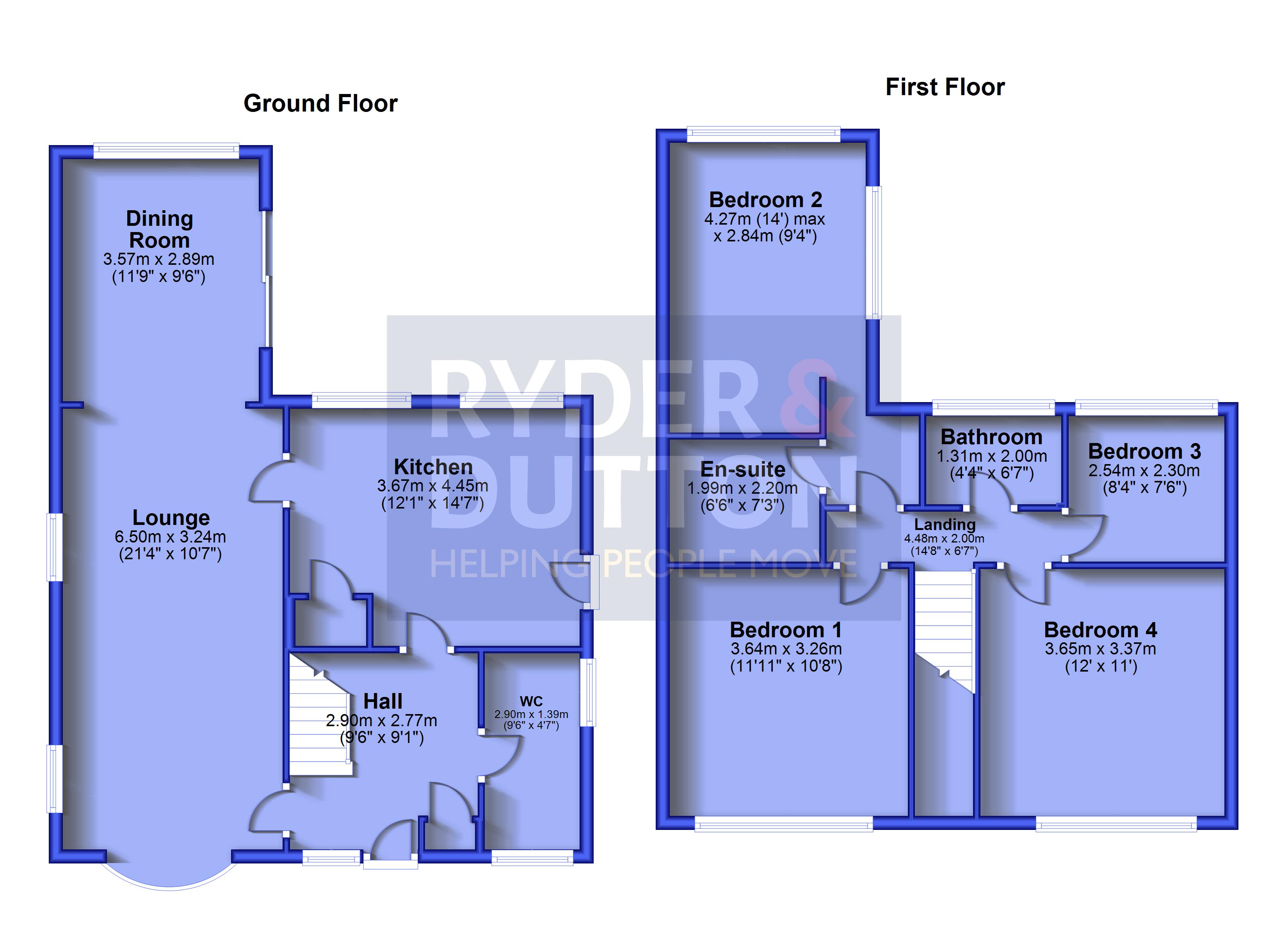 35, Chiltern Drive, Oldham floorplan