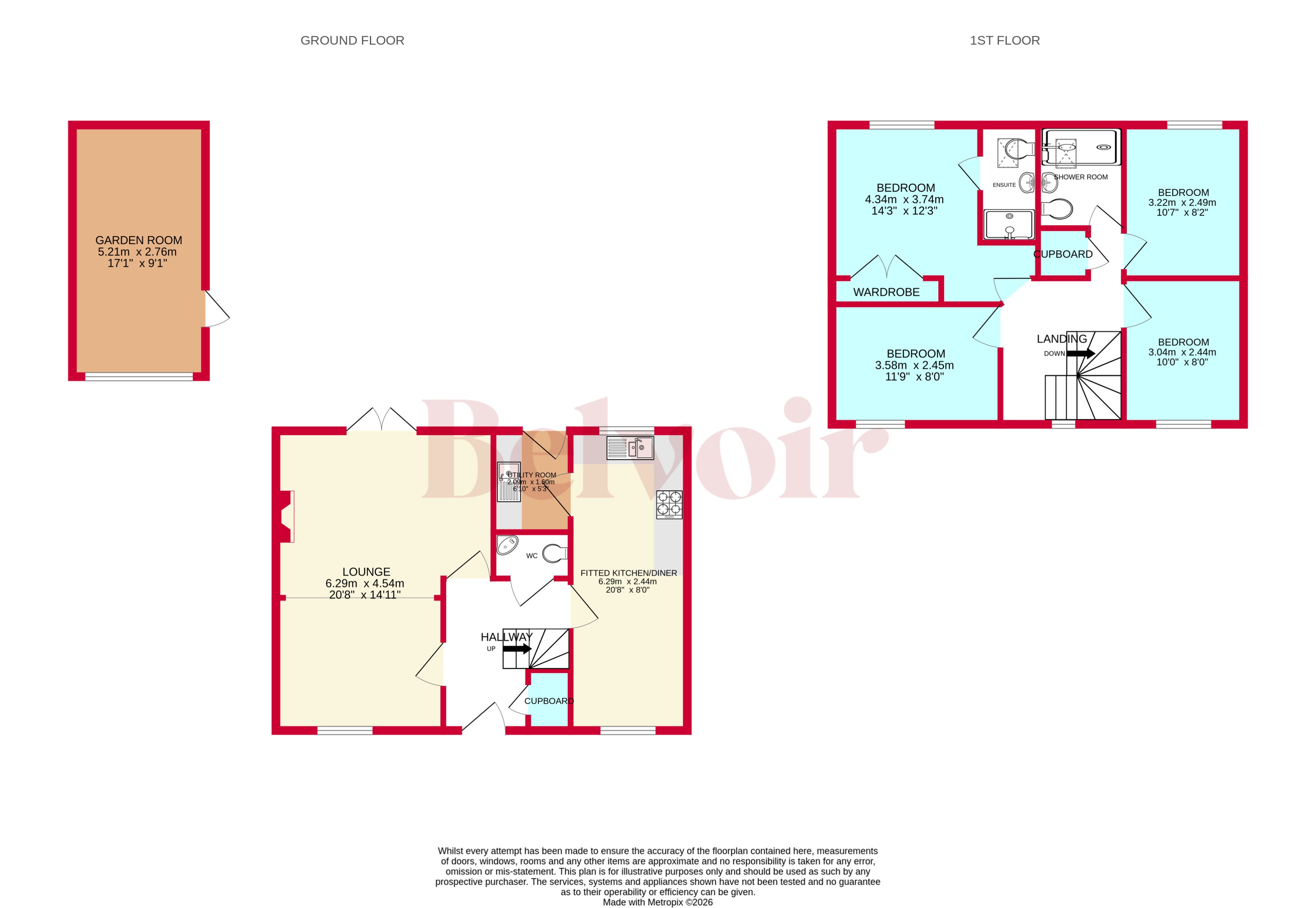 19, Nuthatch Close, Cannock floorplan