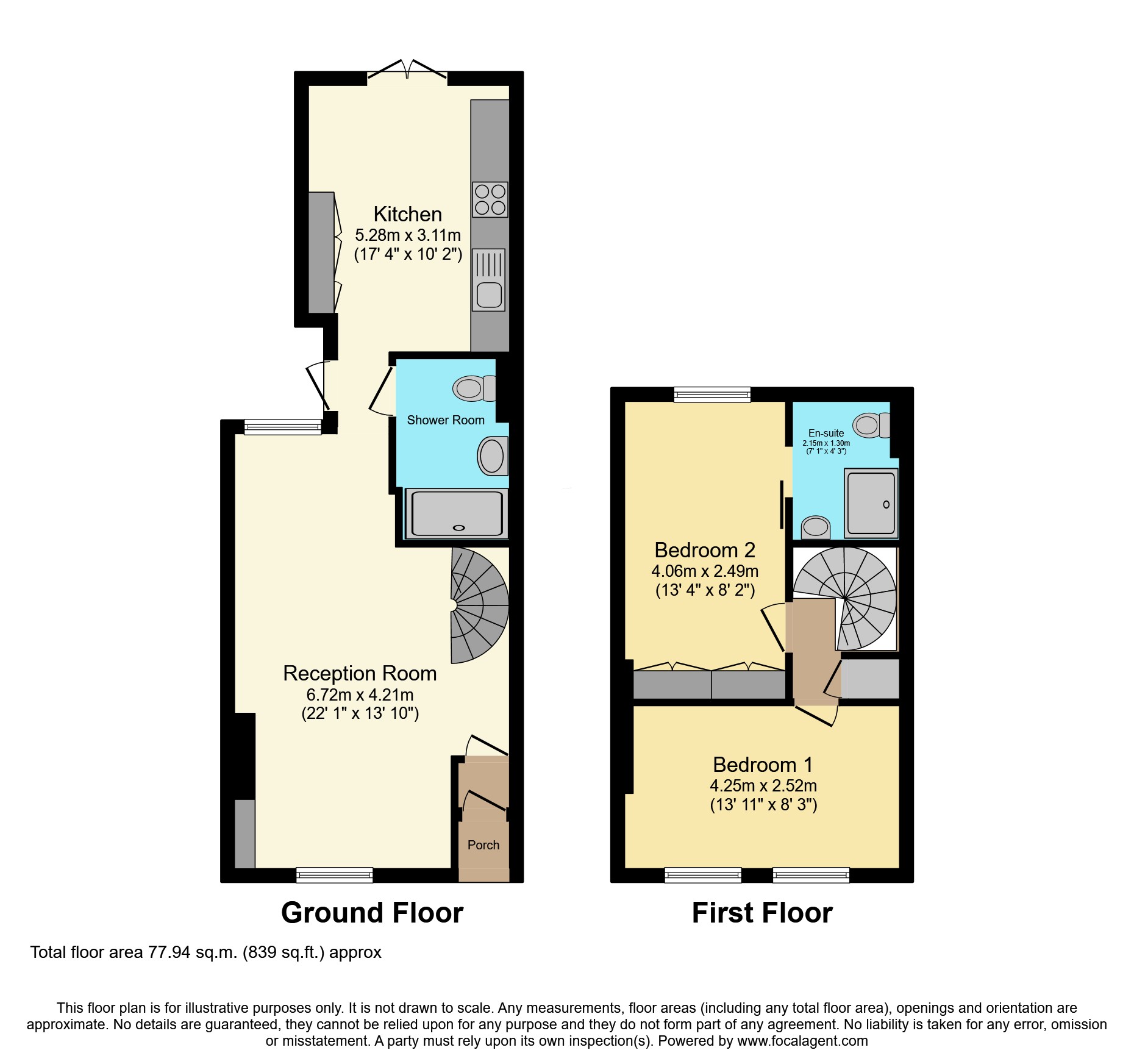 37, Barfett Street, London floorplan
