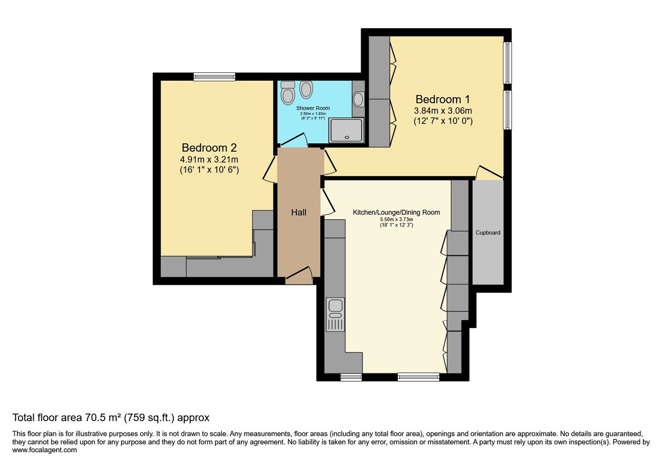 The Assembly Rooms, Church Street, Shipston-on-Stour floorplan