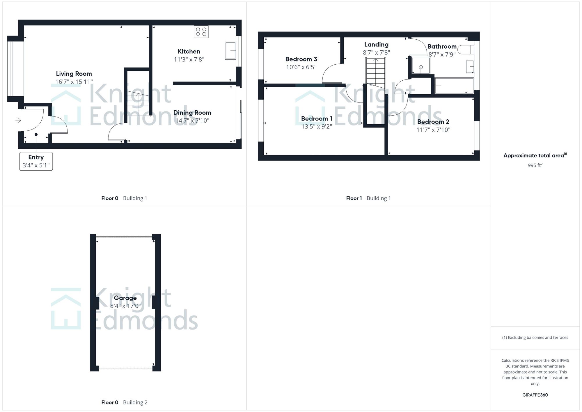 14 Elder Close, Maidstone floorplan