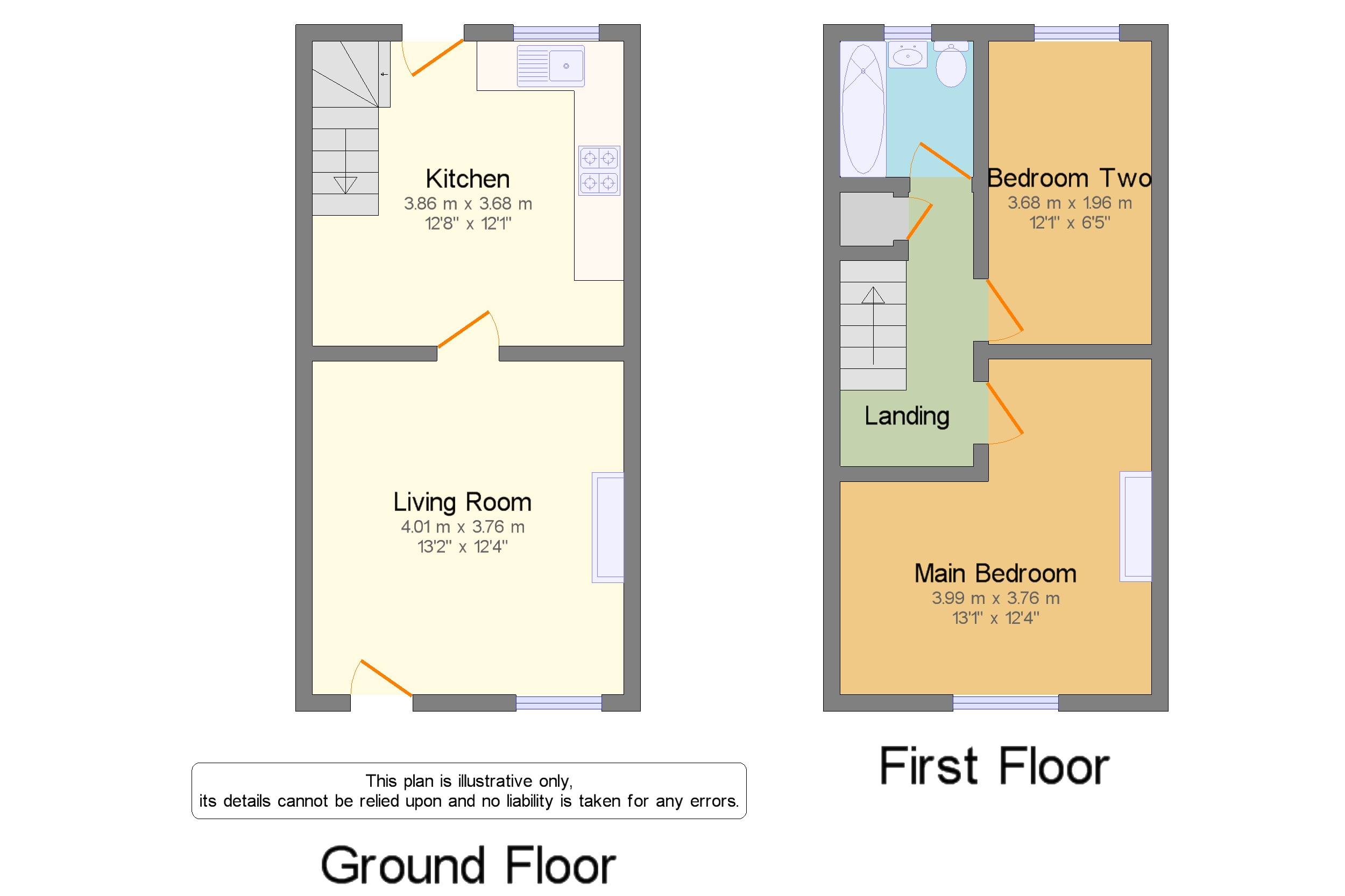 Osborne Road, Denton, Manchester, Greater Manchester M34, 2 bedroom