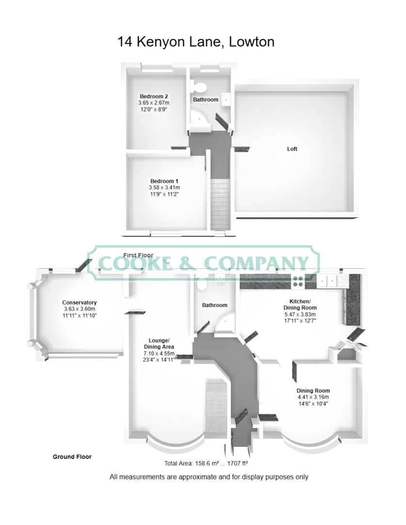 Kenyon Lane, Lowton floorplan