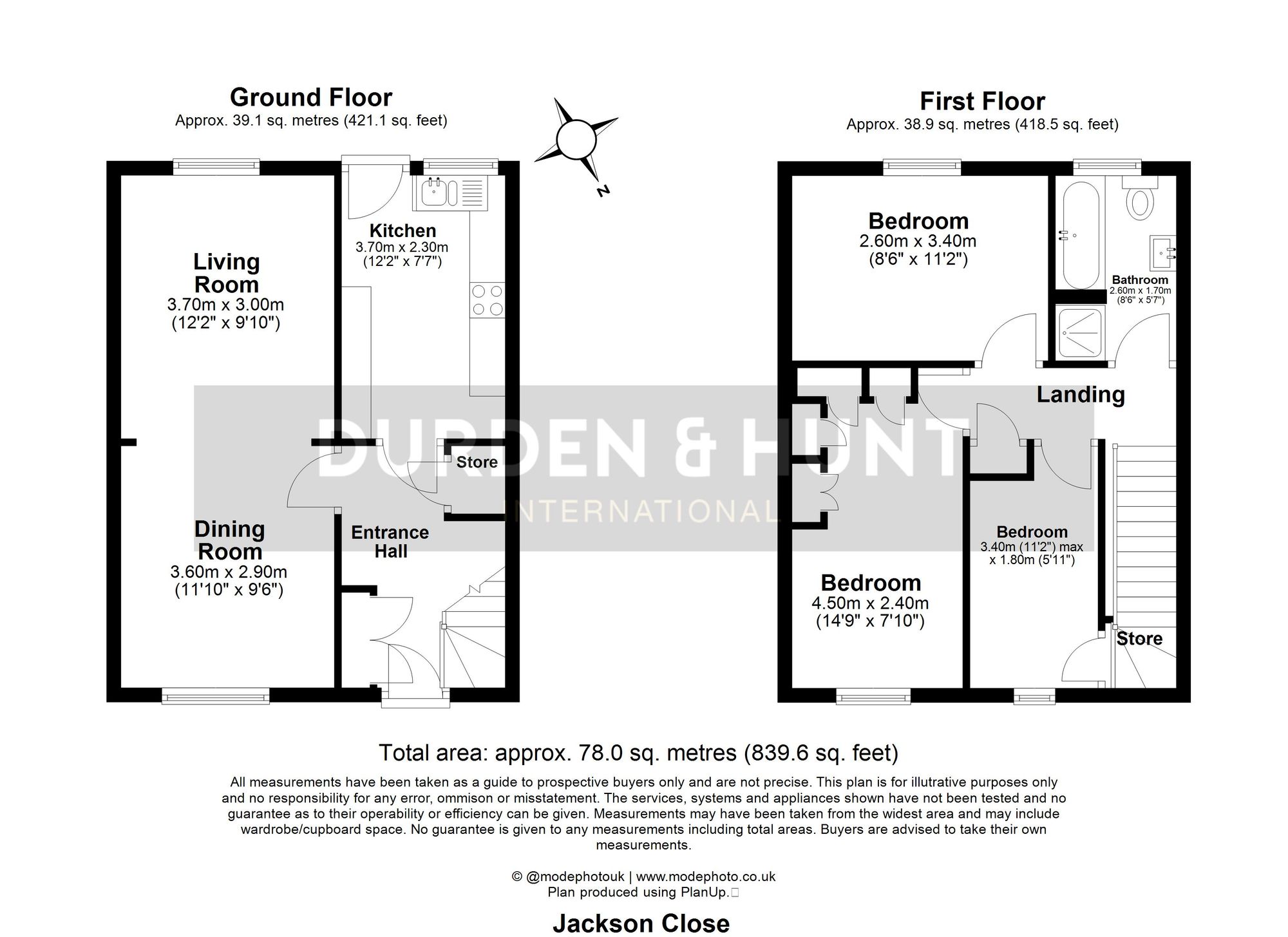 13 Jacksons Close, Ongar floorplan