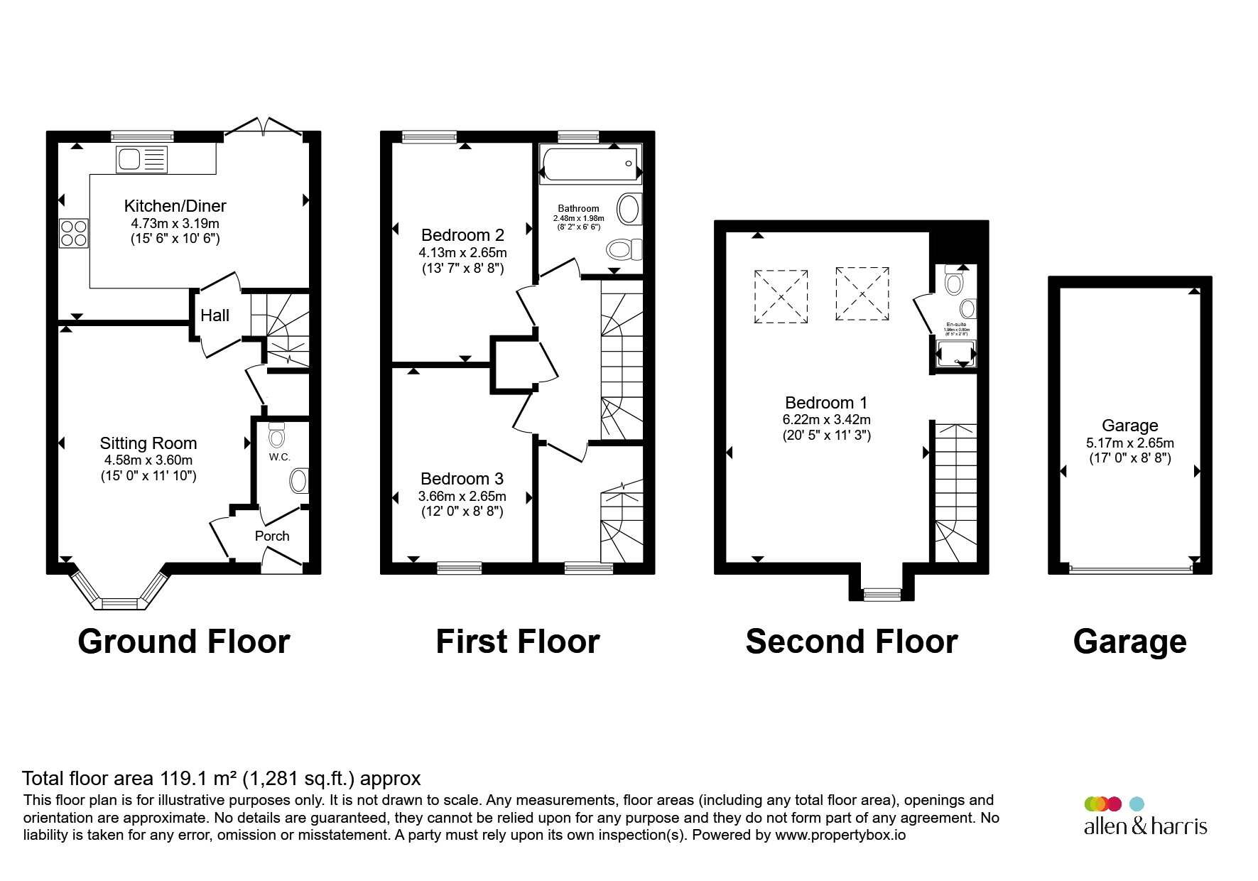 2, Squirrel Gardens, Witney floorplan