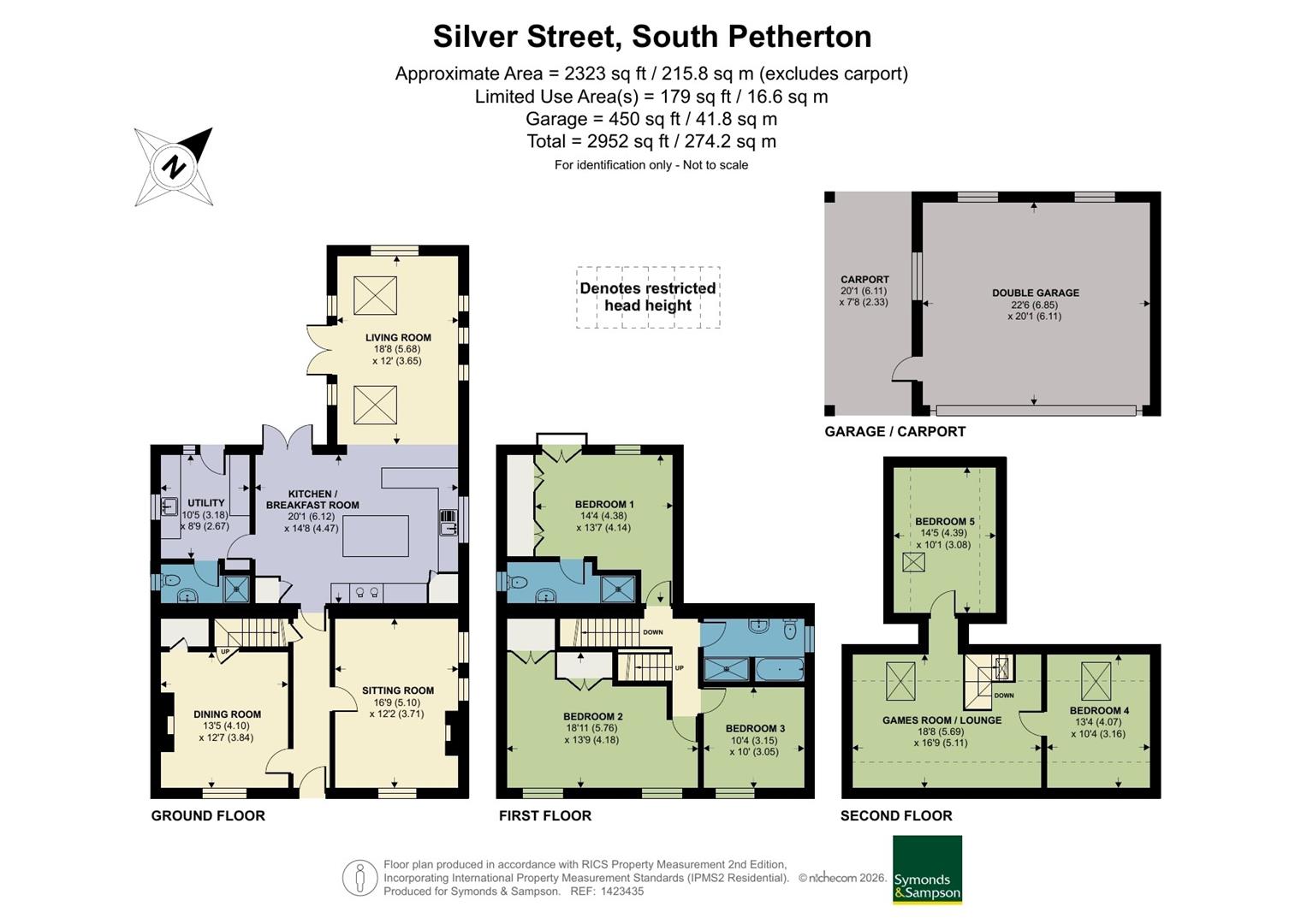 71, Silver Street, Somerset floorplan