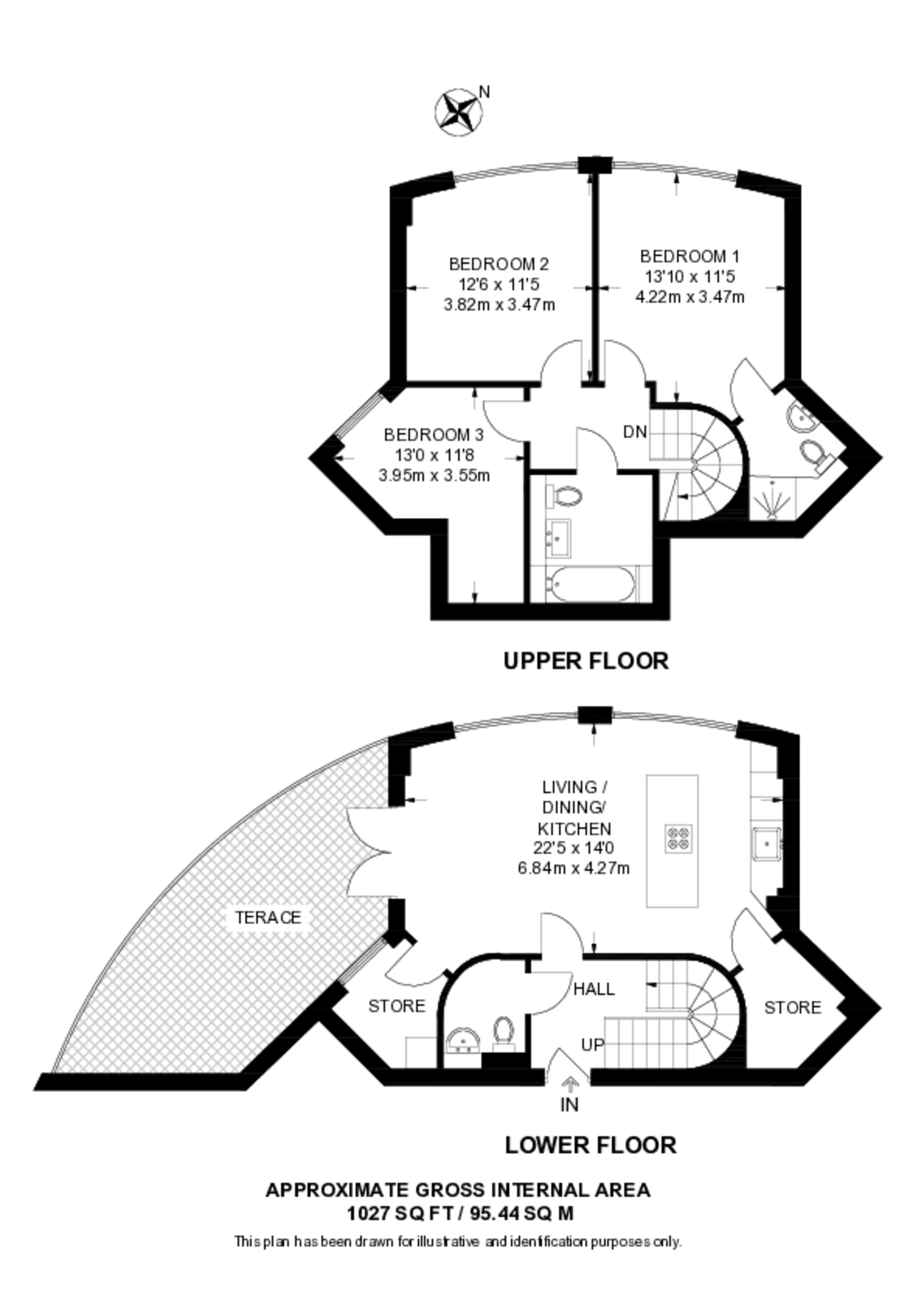 Hilltop Avenue, Harlesden floorplan