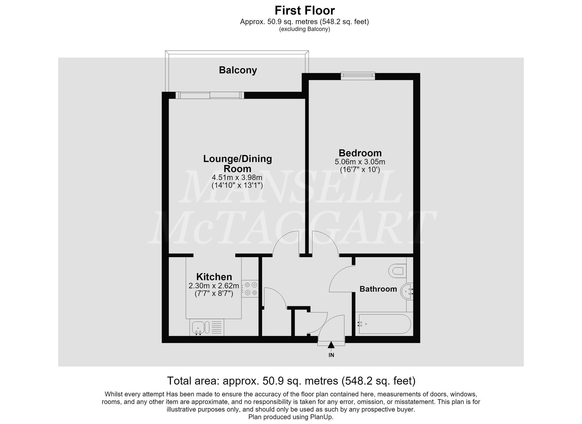 Flat 84, Howlands Court, Crawley floorplan