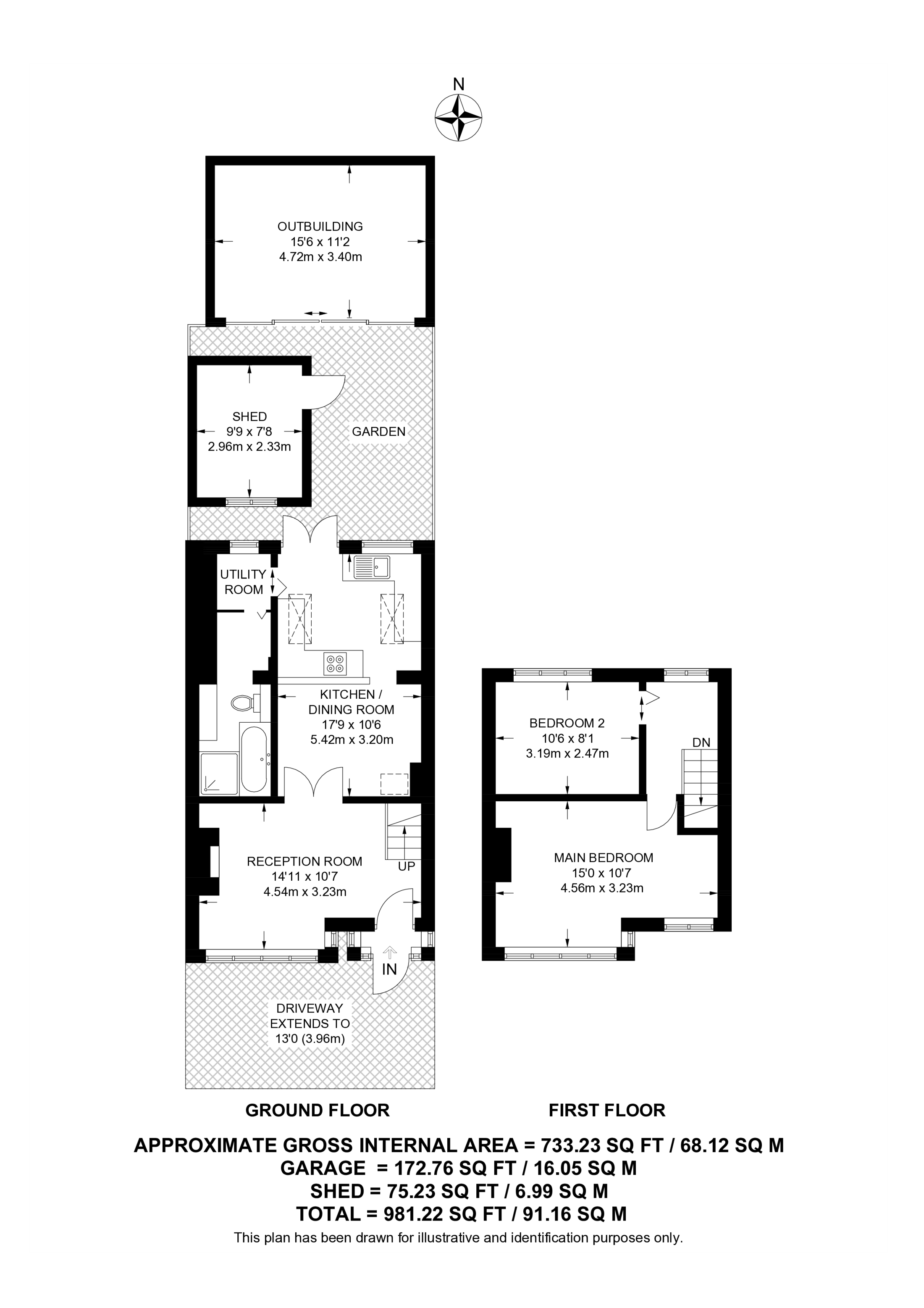 York Road, Chingford floorplan