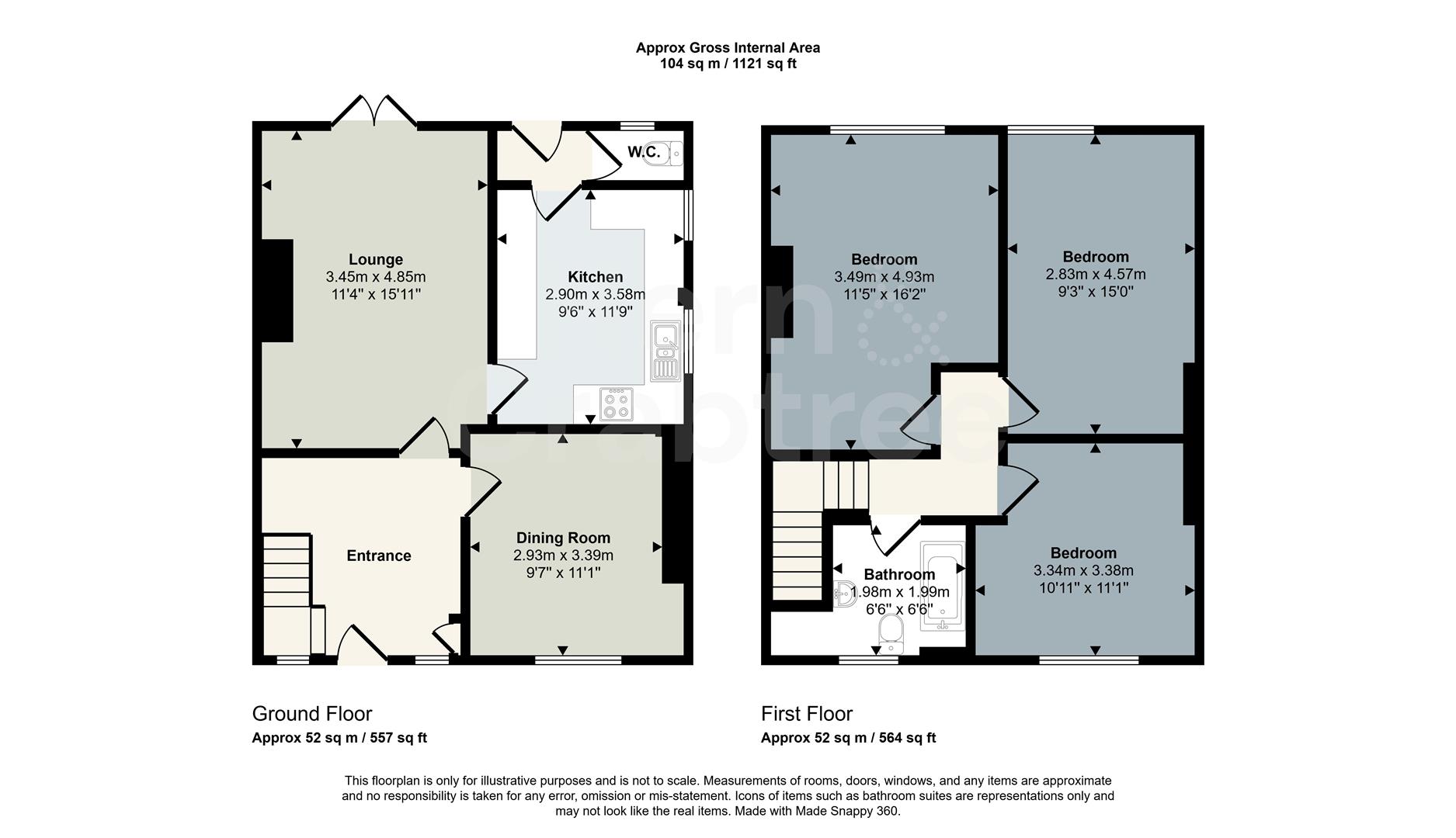 177, North Road, Cardiff floorplan