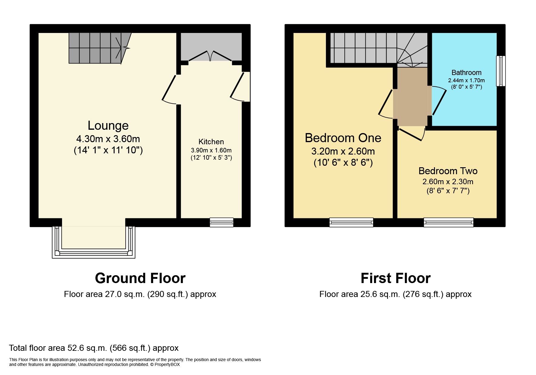27 Beech Avenue, Leicester floorplan