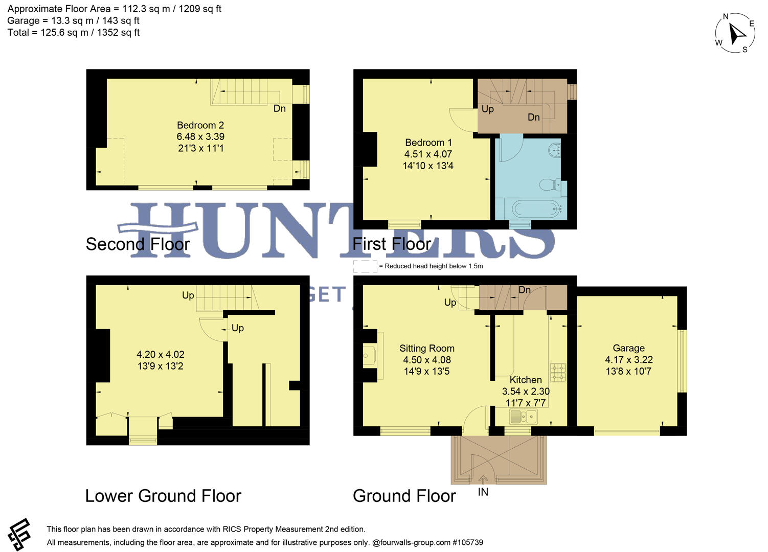 14, Victoria Terrace, Leeds floorplan