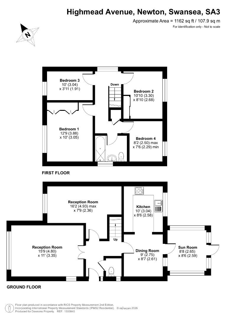 35, Highmead Avenue, Swansea floorplan