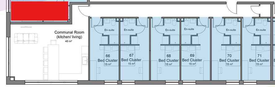 6B TF Cluster 66-71 Broadgate House, Broadgate, Third Floor floorplan