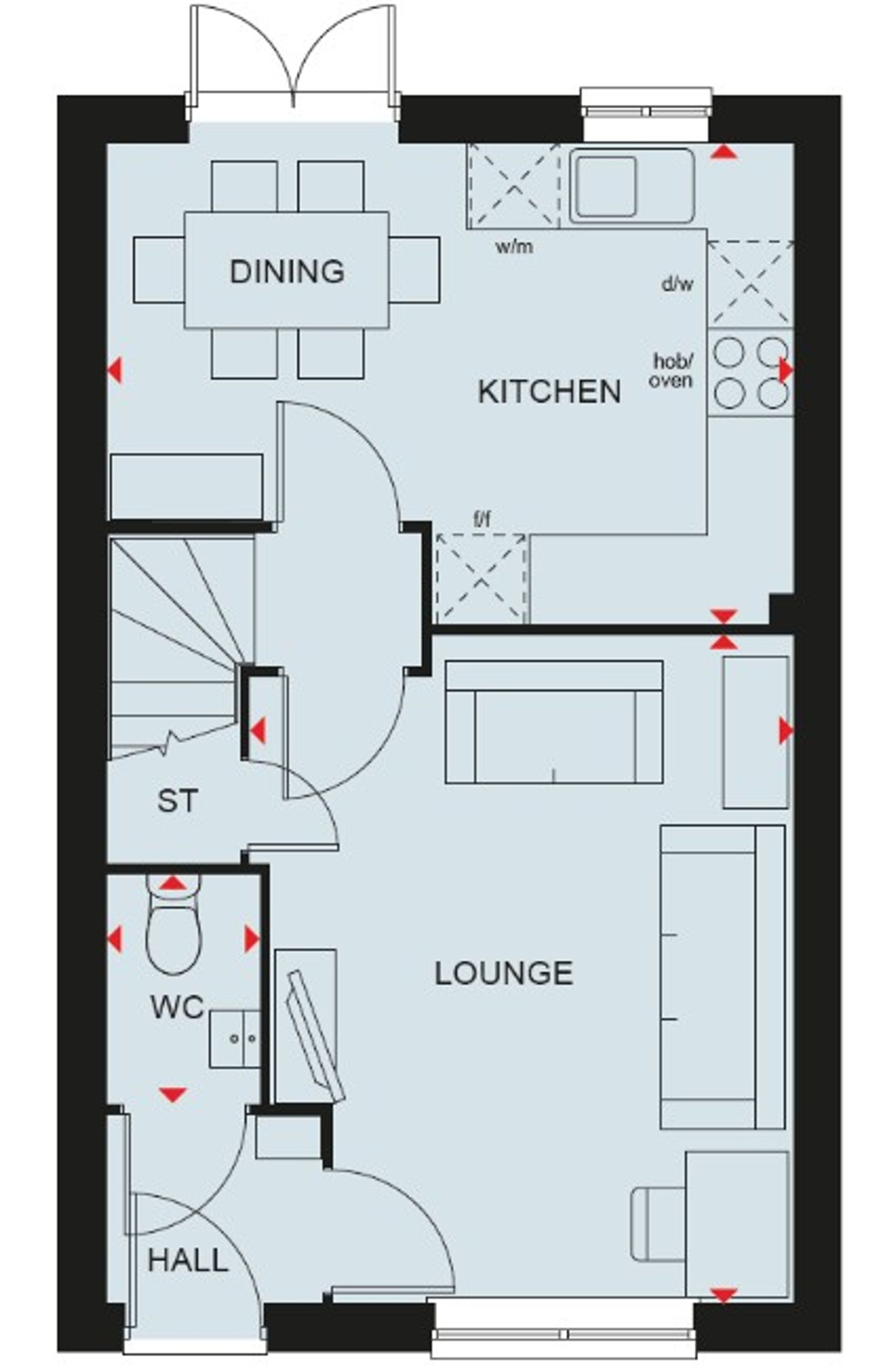 The Archford Diamond Road, Gloucestershire floorplan