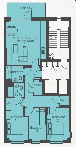 3 Bedrooms Flat for sale in Rifle Street, London E14