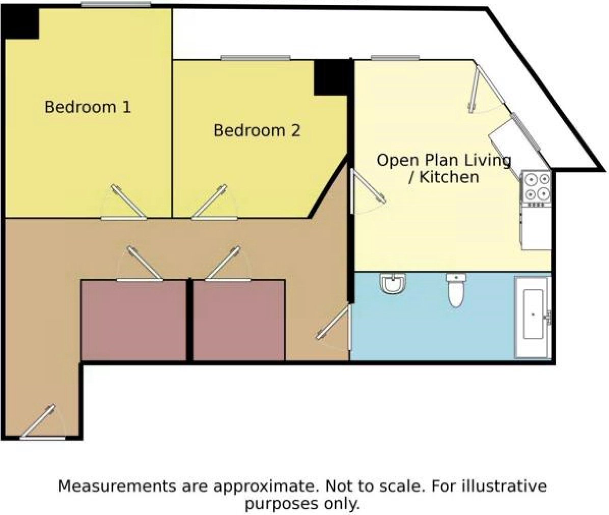 2 Bedrooms Flat to rent in Blantyre Street, Manchester M15