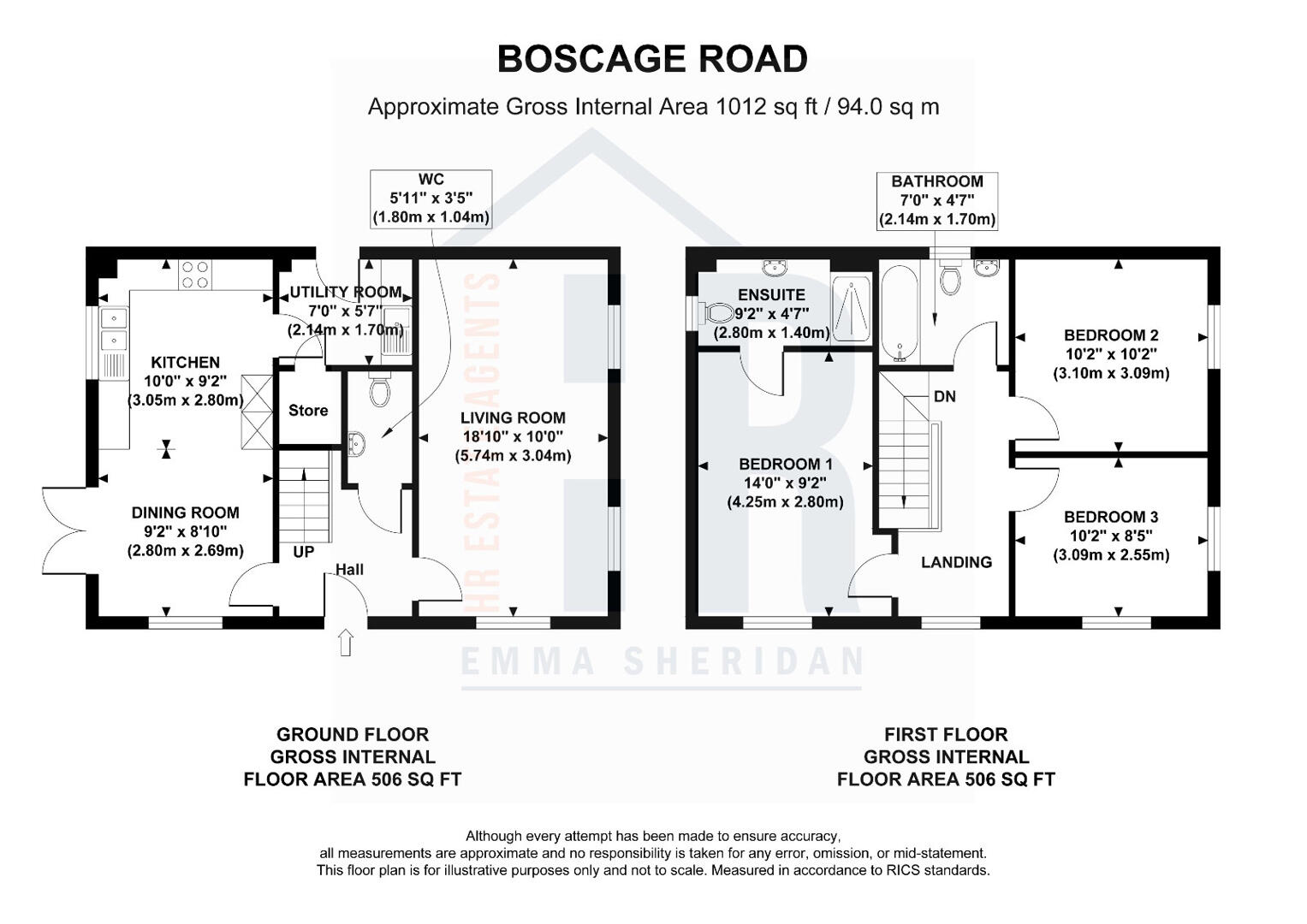 2, Boscage Road, Coventry floorplan