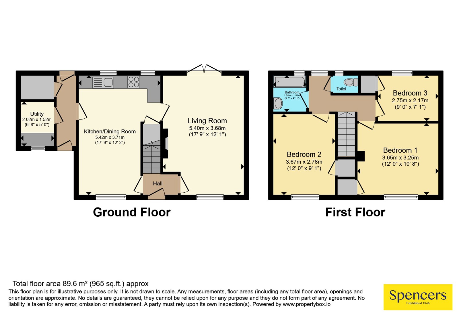 26, Cork Lane, Leicester floorplan