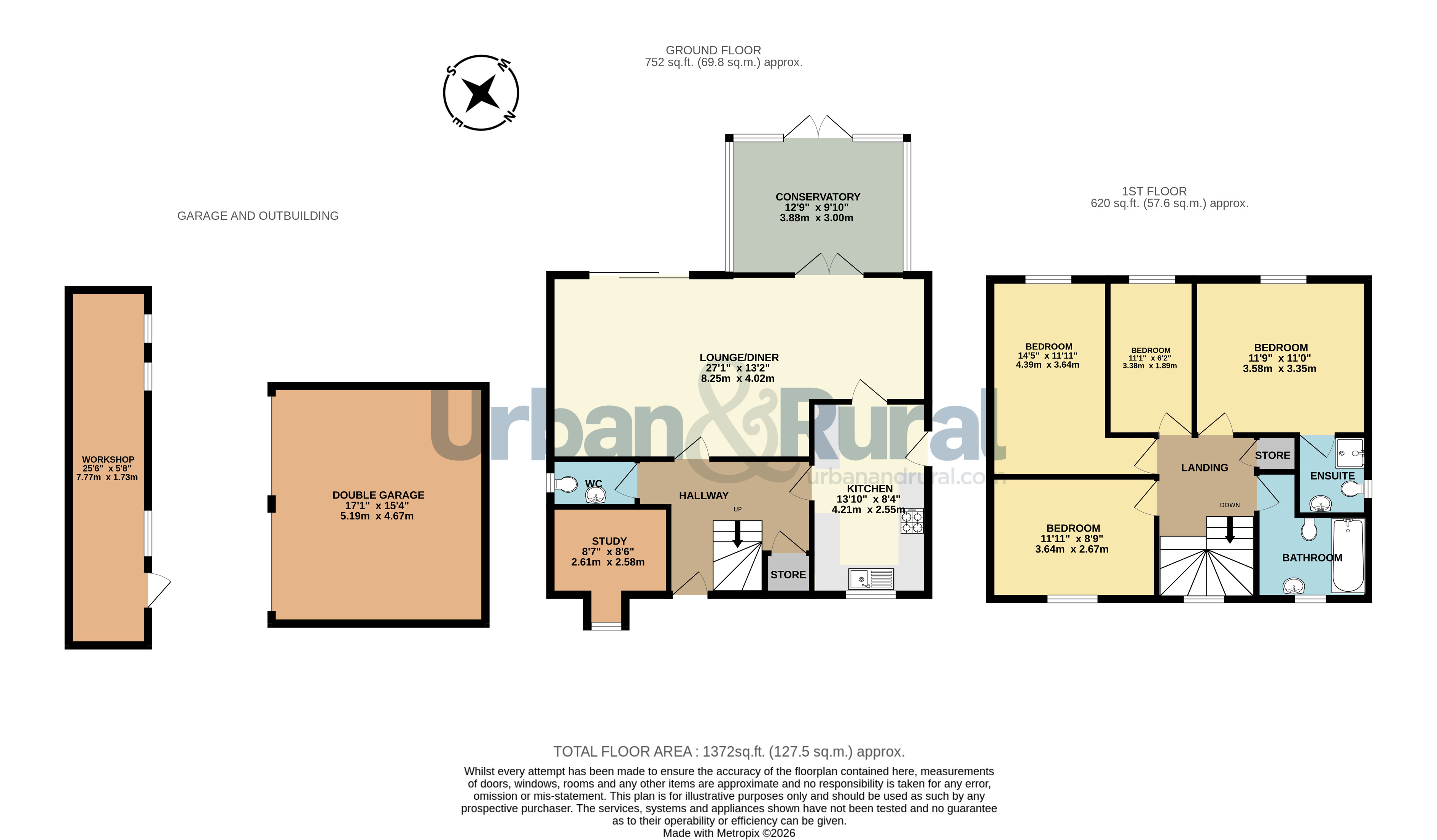 27, Brittons Close, Bedford floorplan